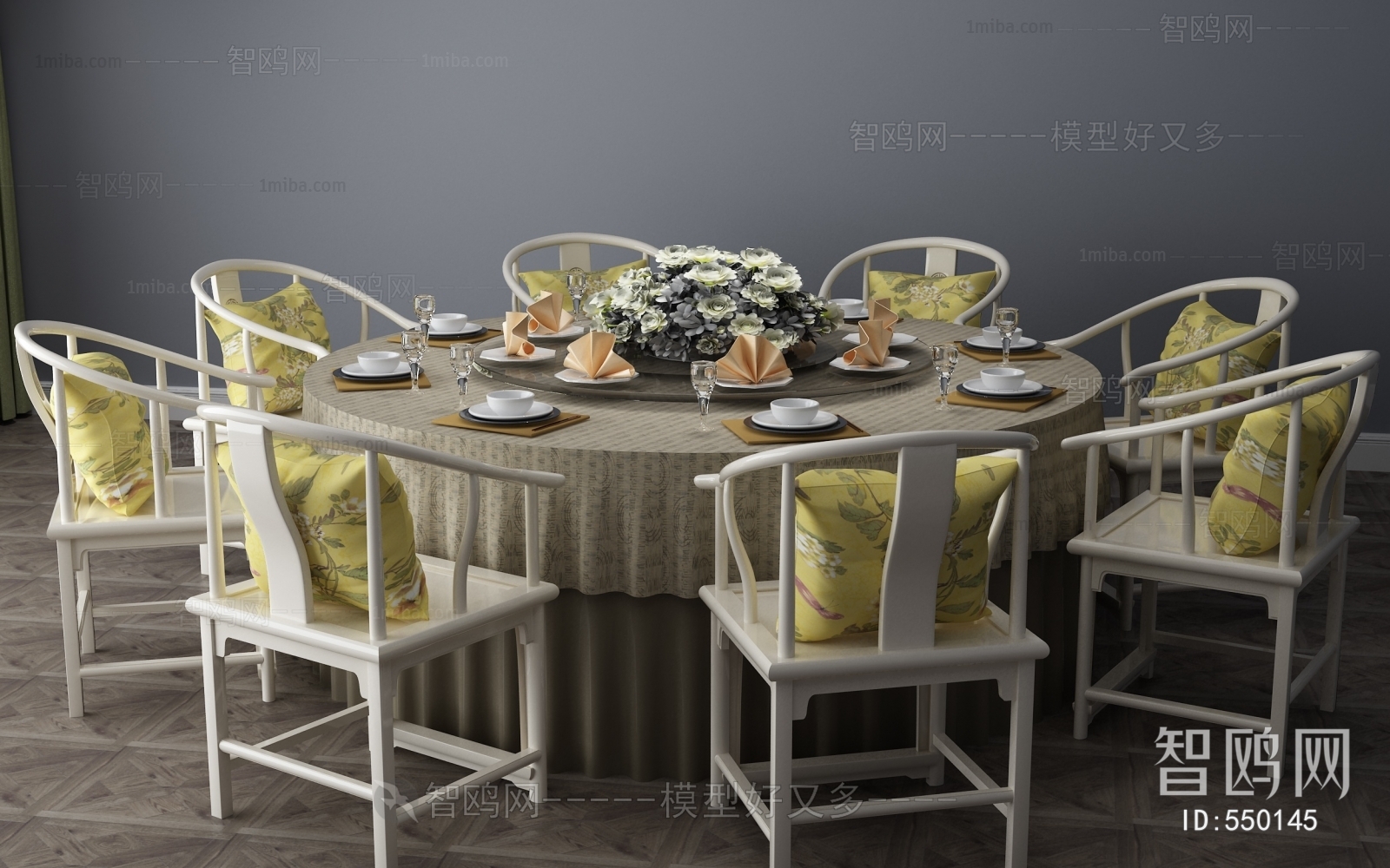 New Chinese Style Dining Table And Chairs