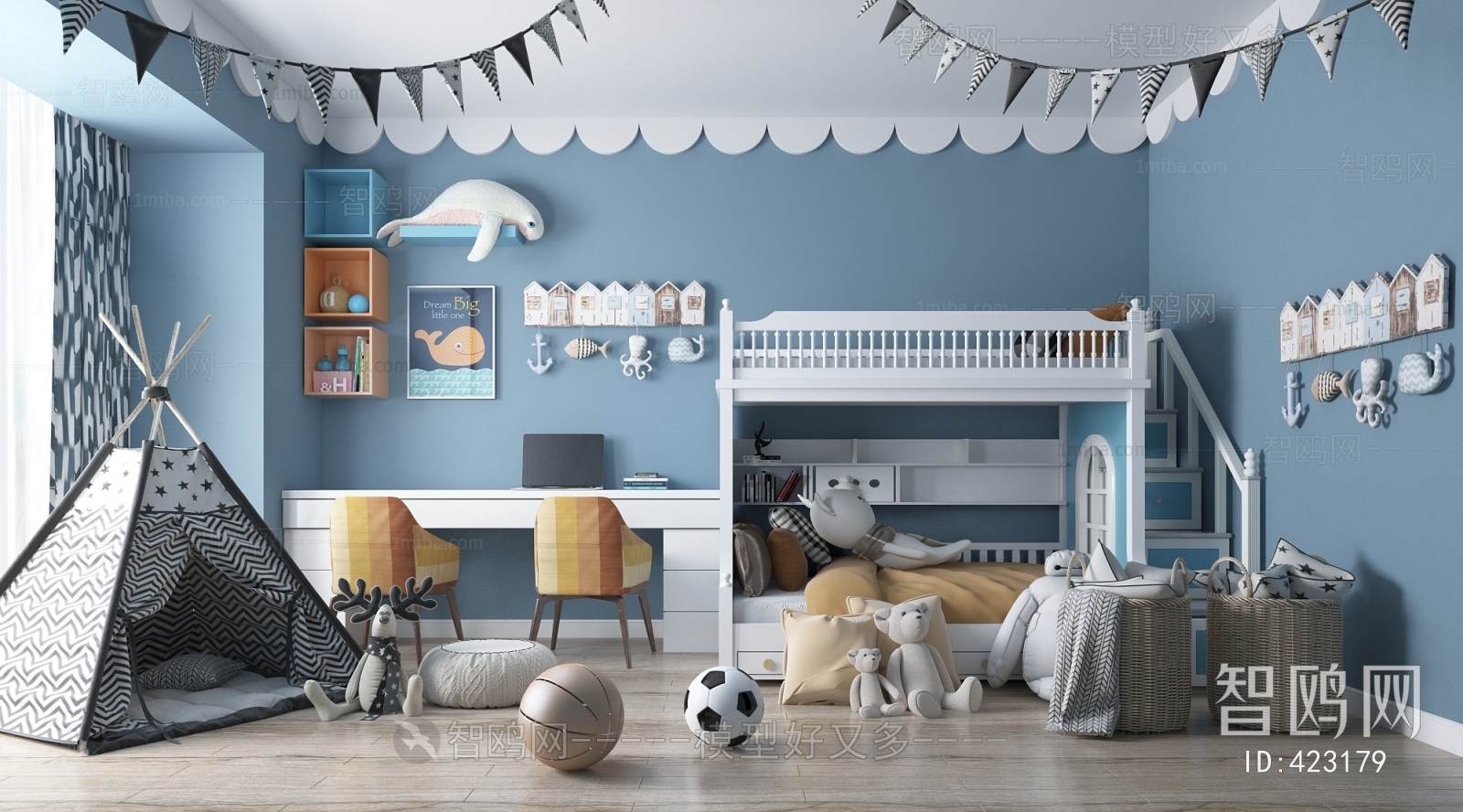 Nordic Style Children's Room