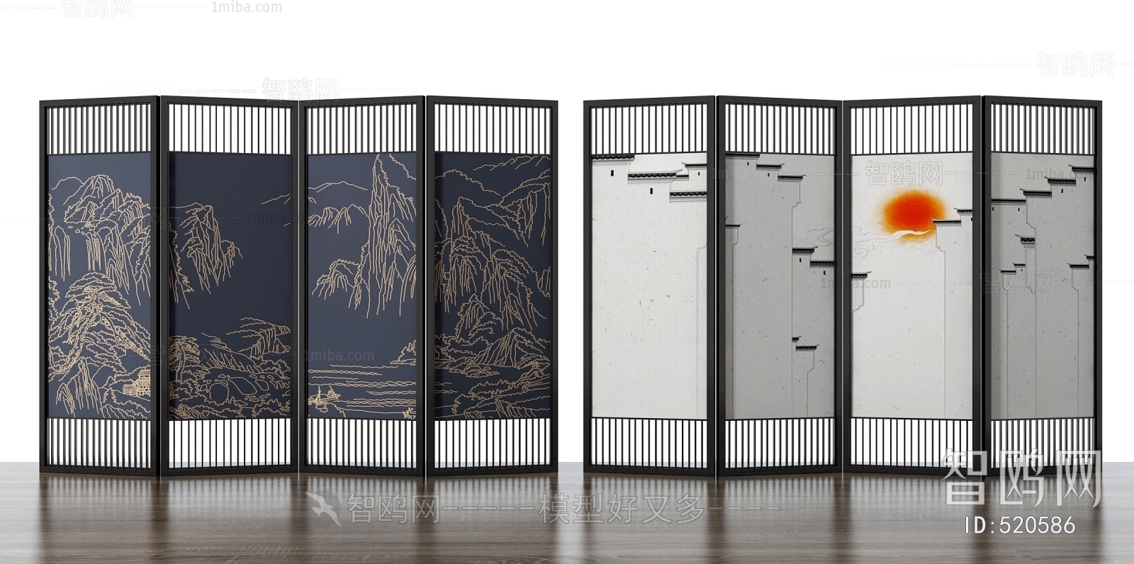 New Chinese Style Partition