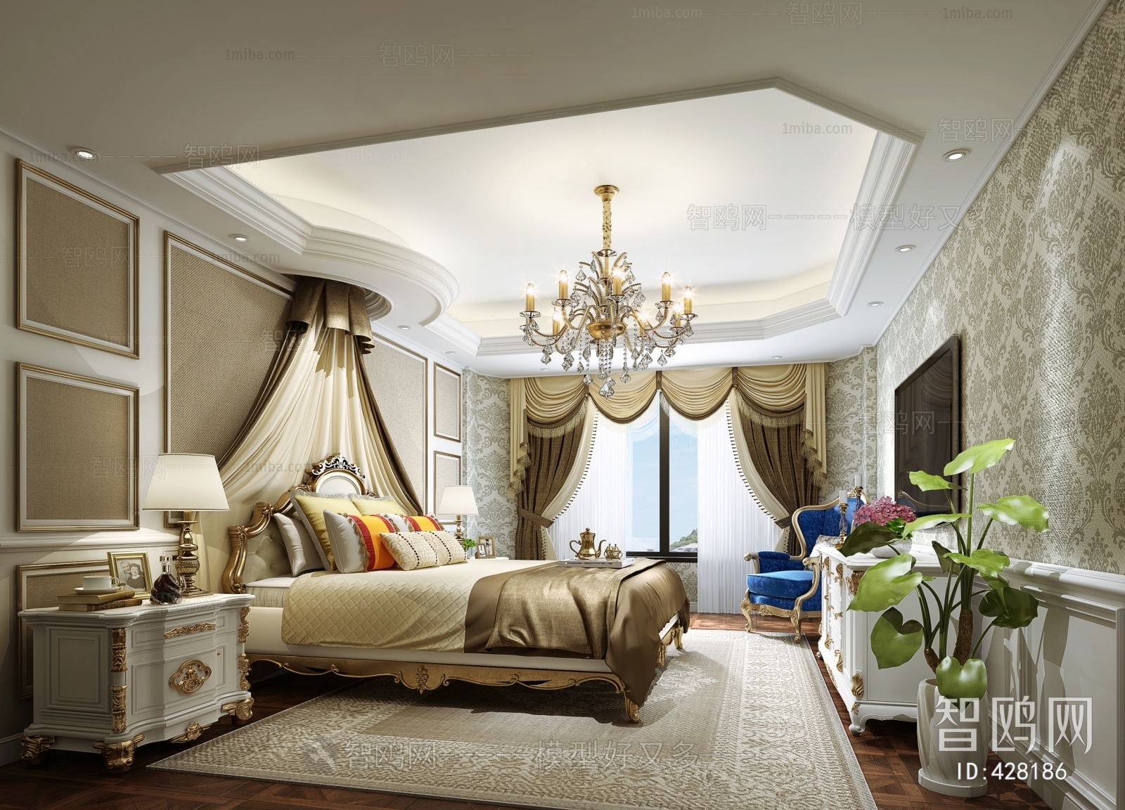 European Style Bedroom