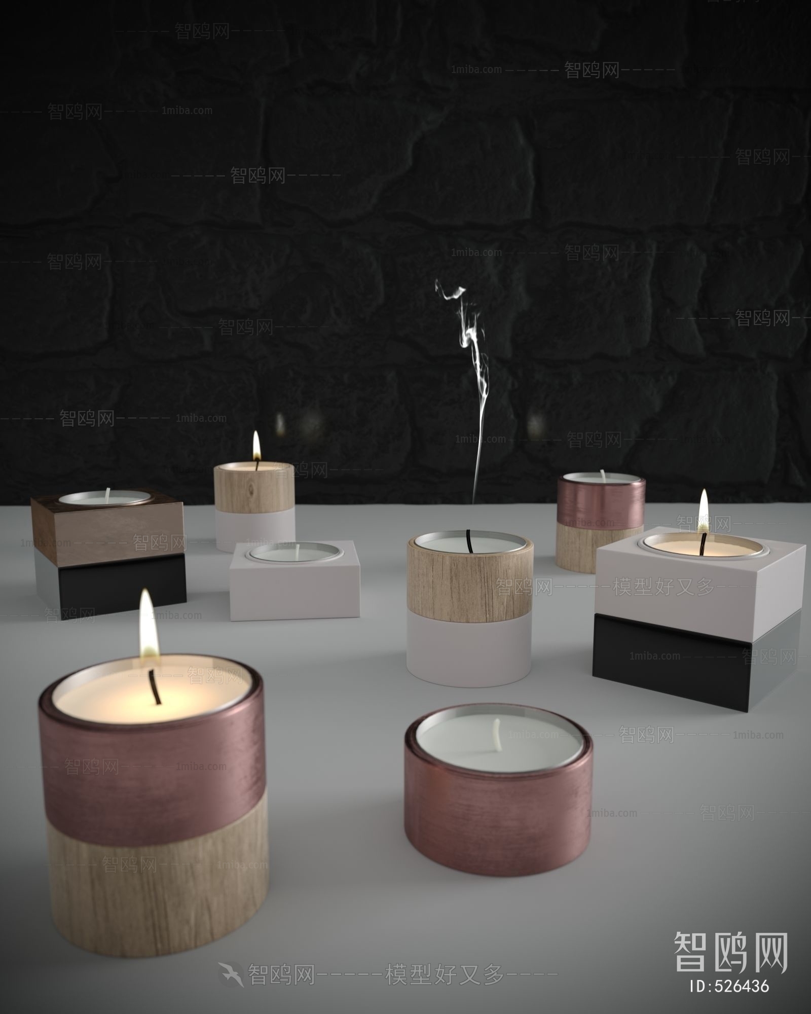 Modern Candles/Candlesticks