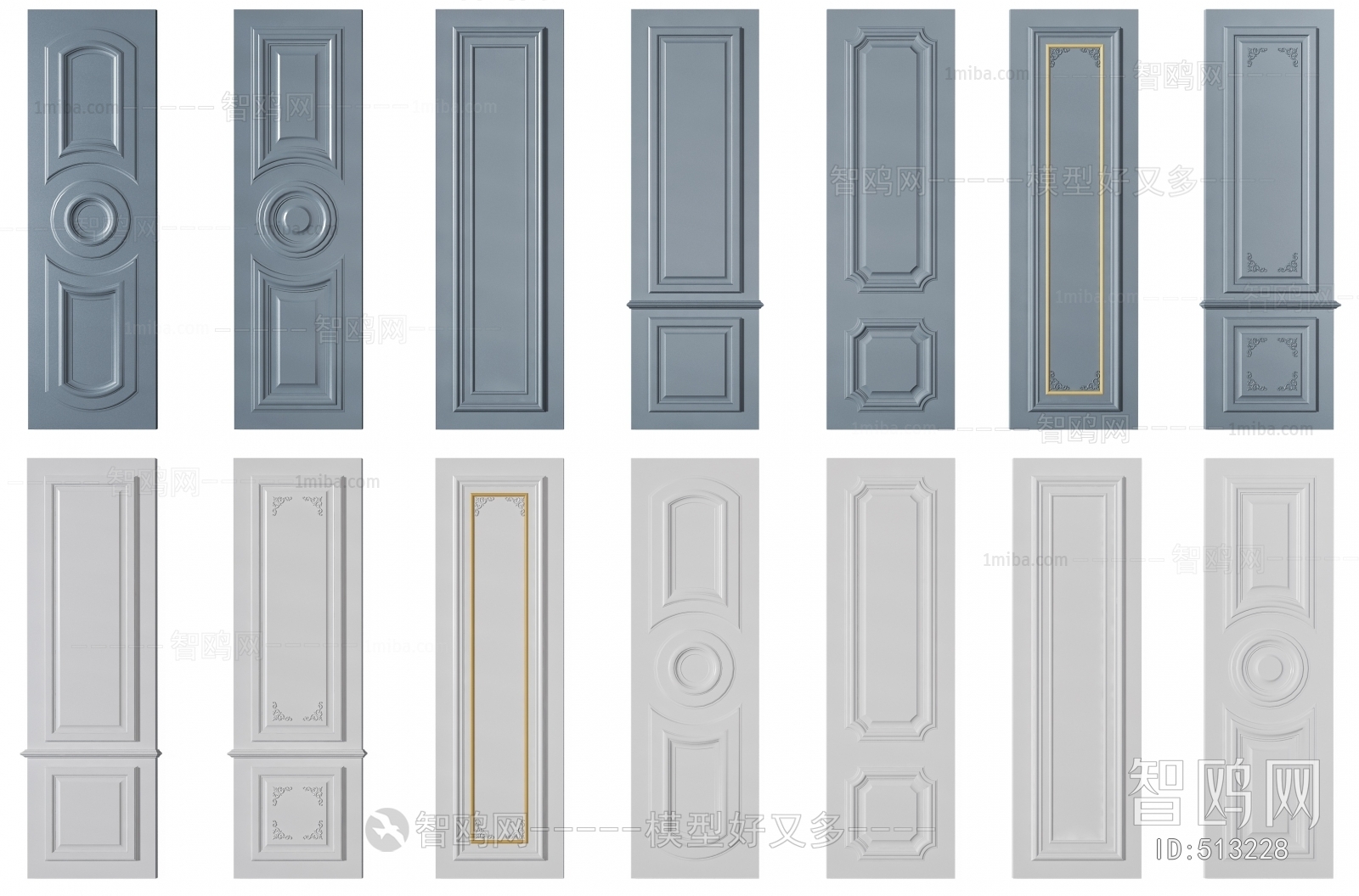 Simple European Style Panels