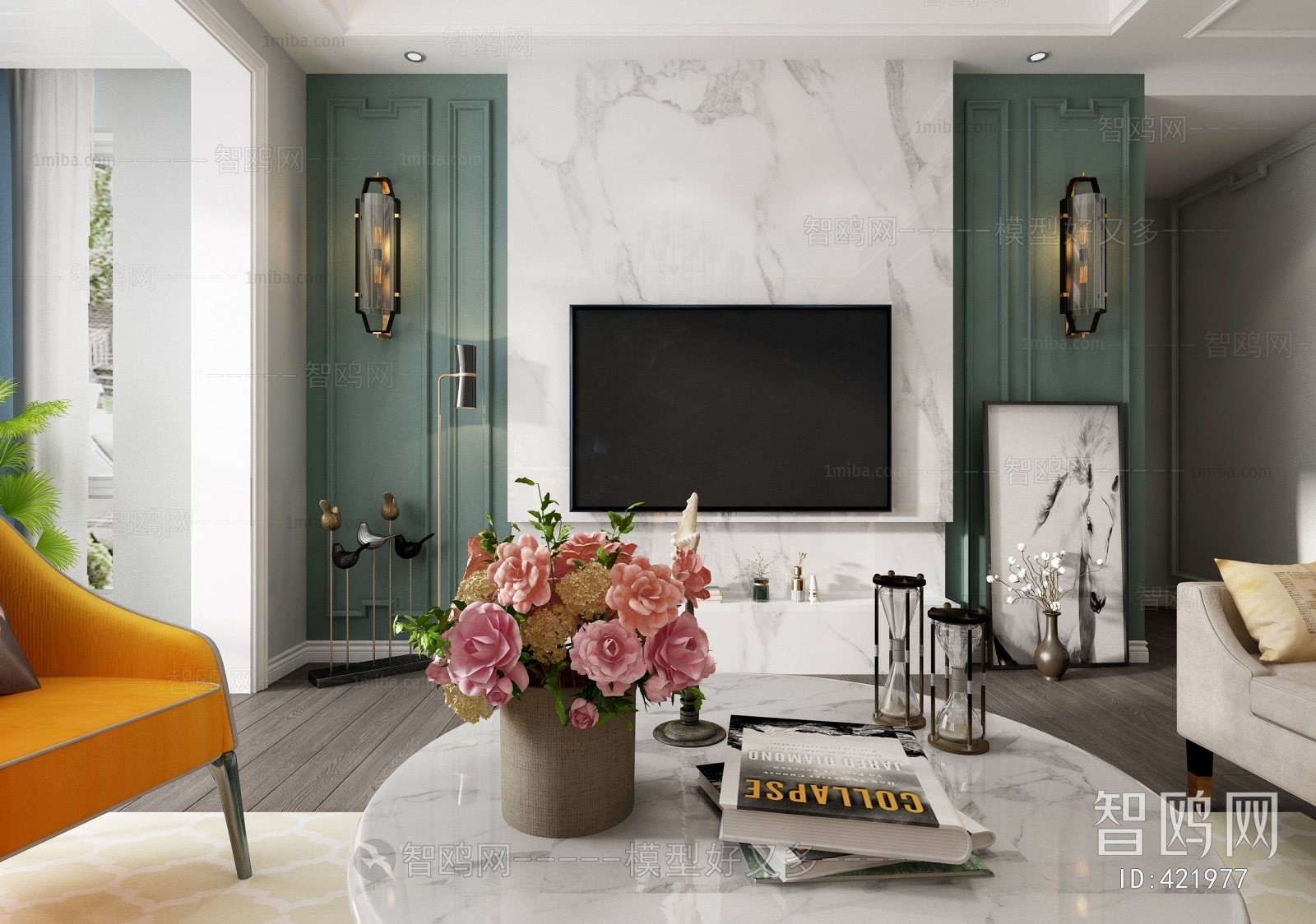 Nordic Style A Living Room