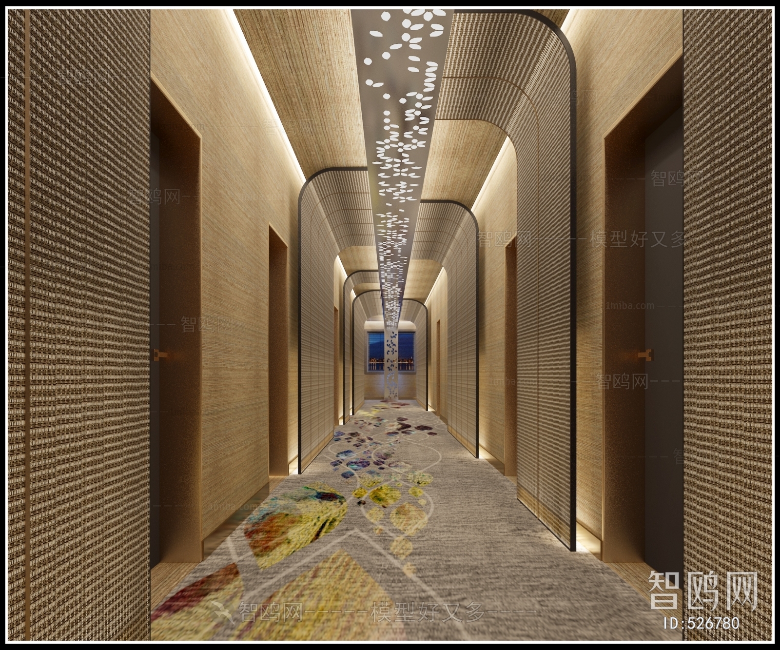 New Chinese Style Corridor