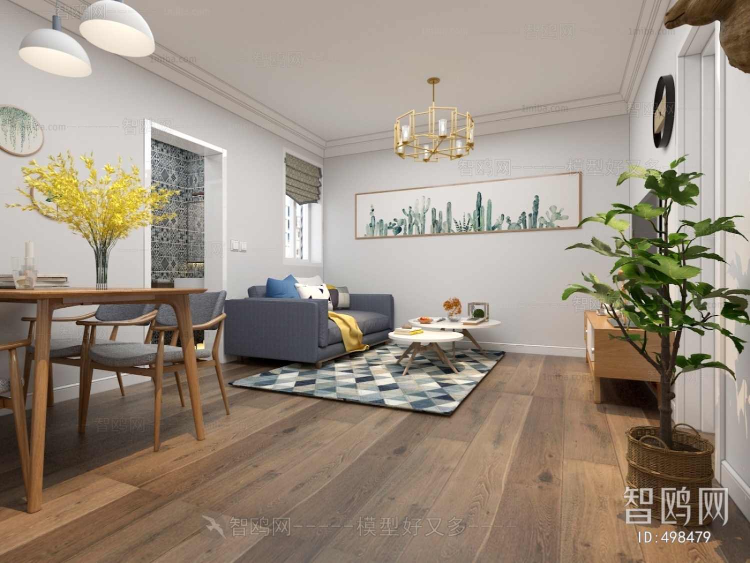 Nordic Style A Living Room