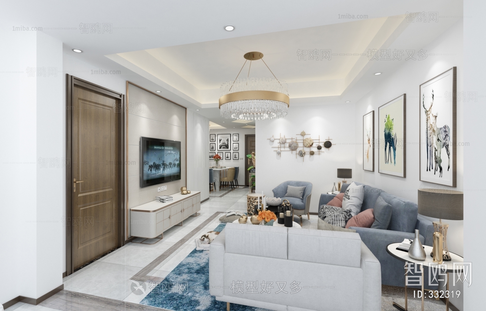 Nordic Style A Living Room