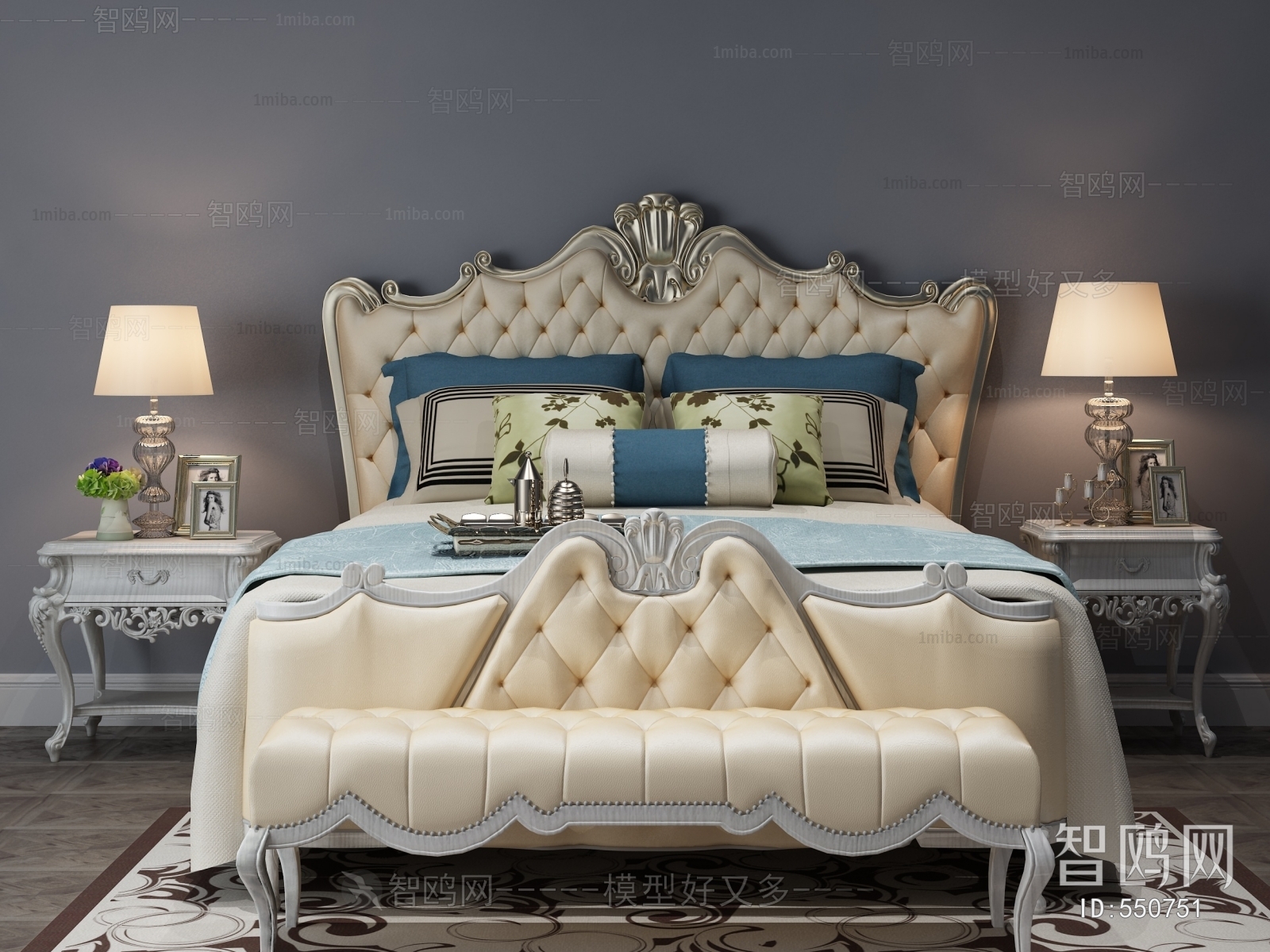 European Style Double Bed