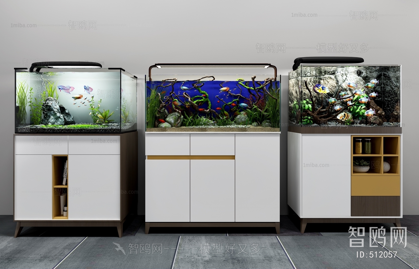 Nordic Style Fish Tank