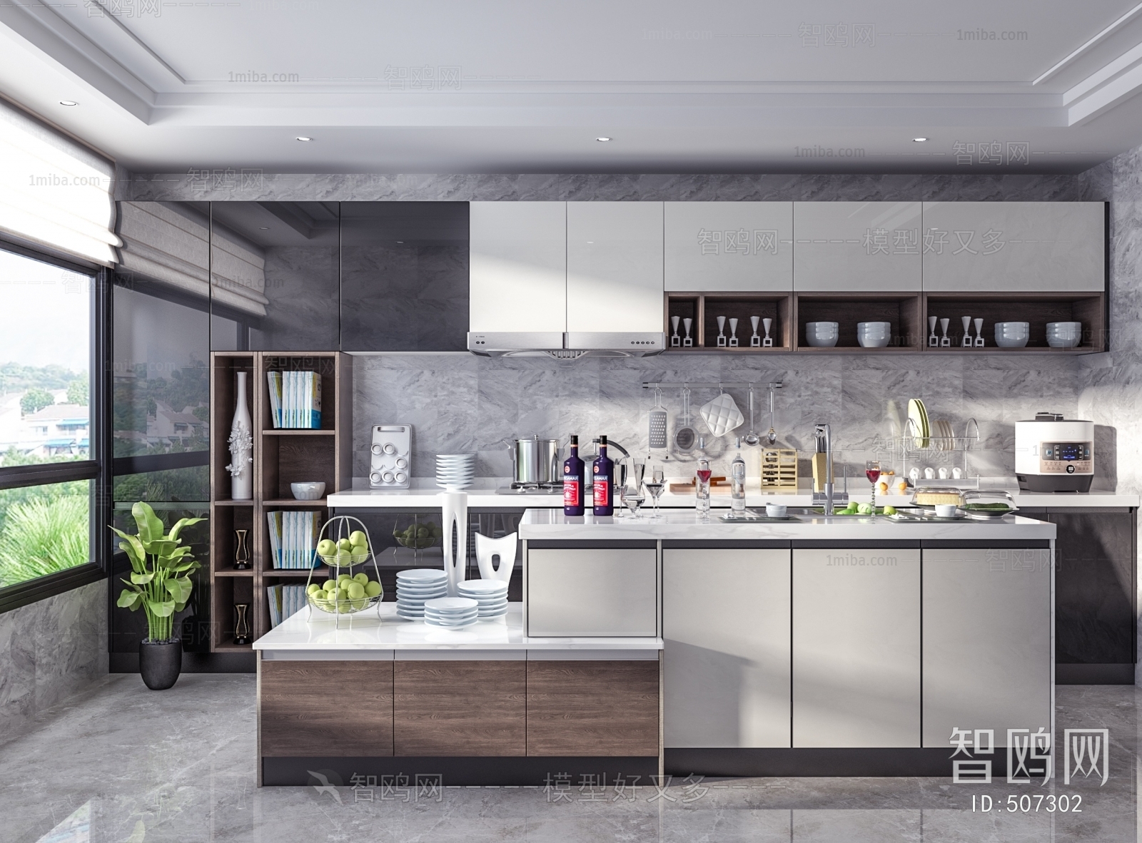 Modern The Kitchen