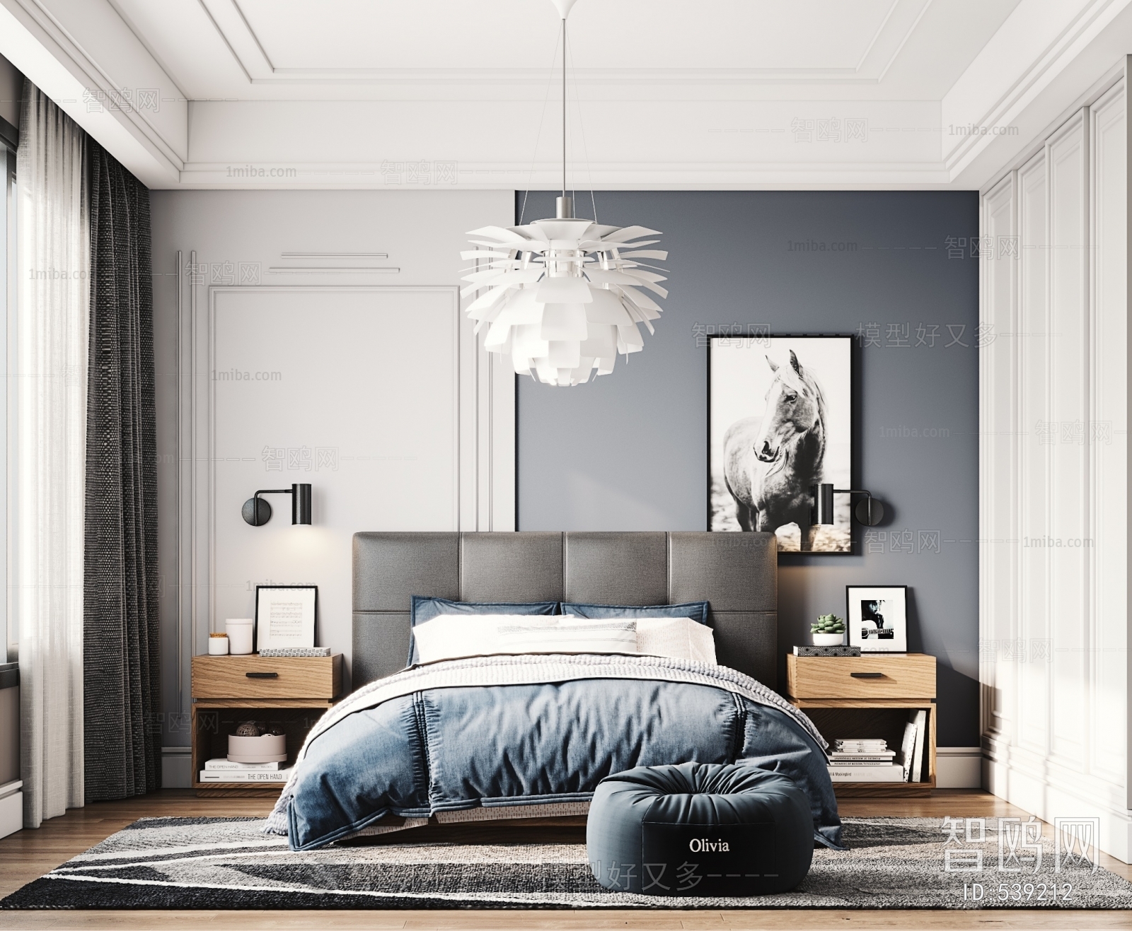 Nordic Style Bedroom