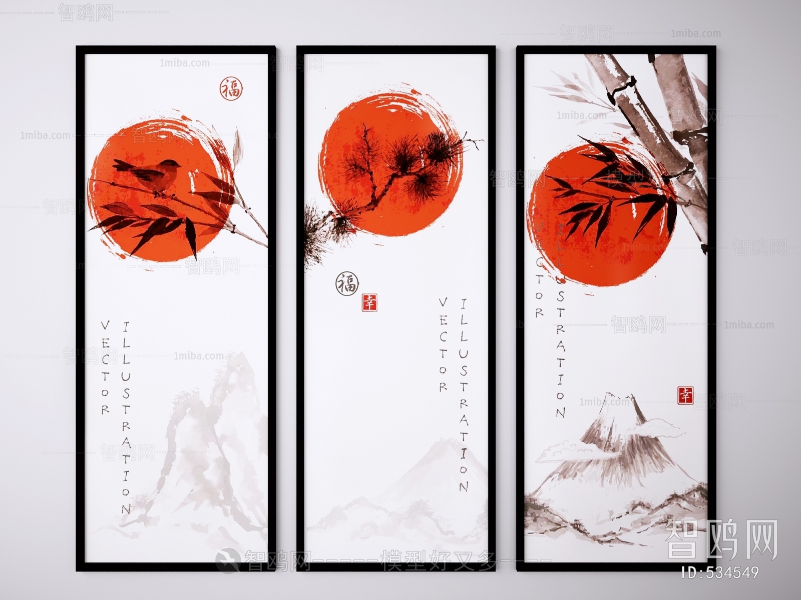 New Chinese Style Painting