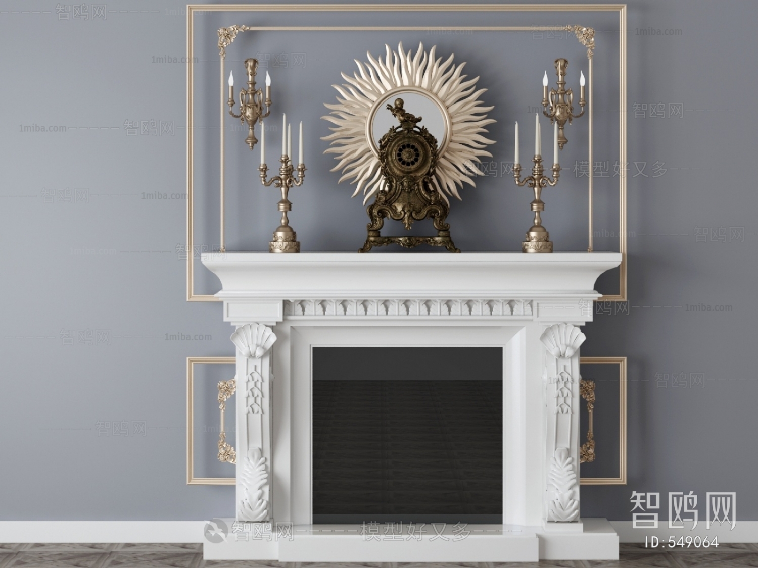 American Style Fireplace