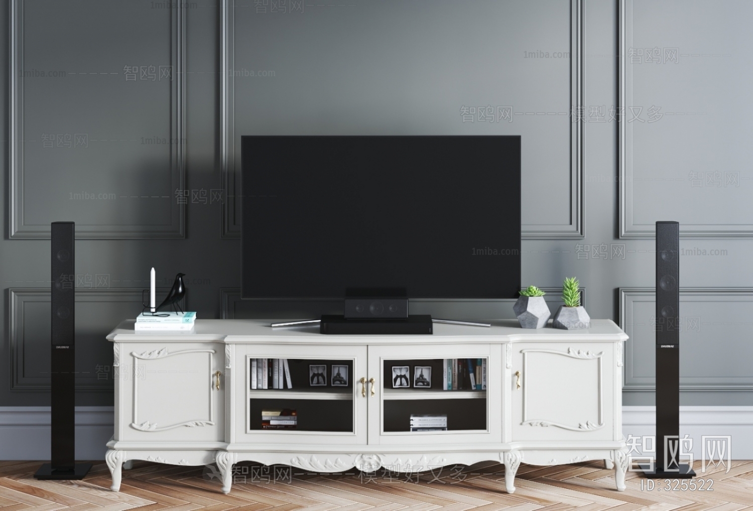 European Style TV Cabinet