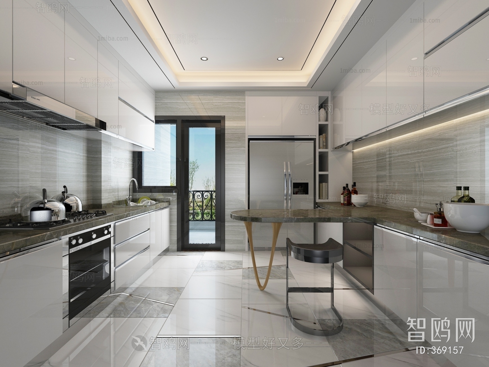 Modern The Kitchen