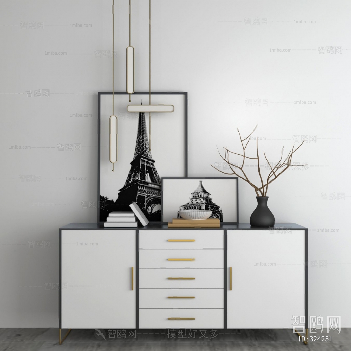 Modern Side Cabinet/Entrance Cabinet