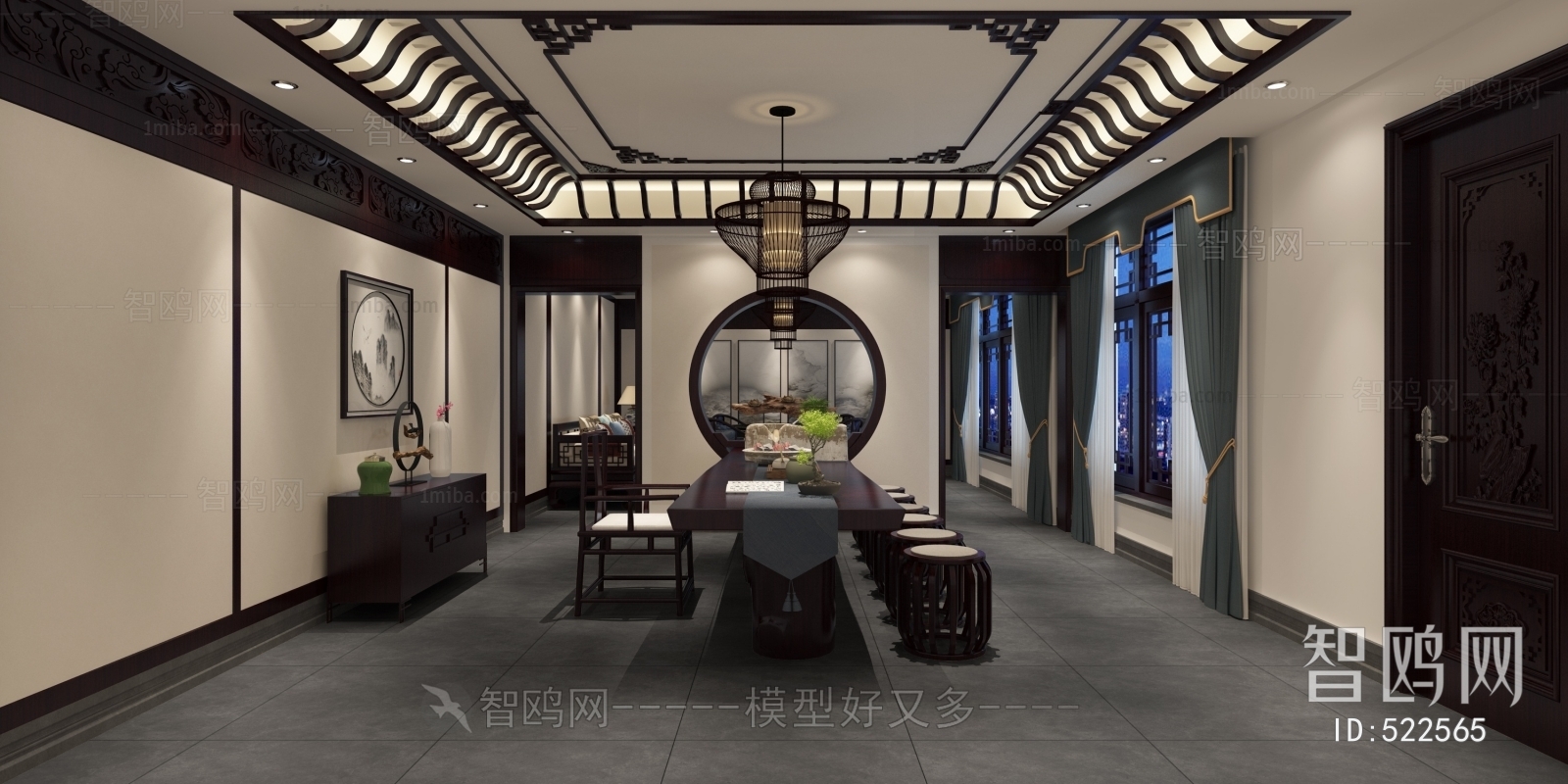 New Chinese Style Tea House