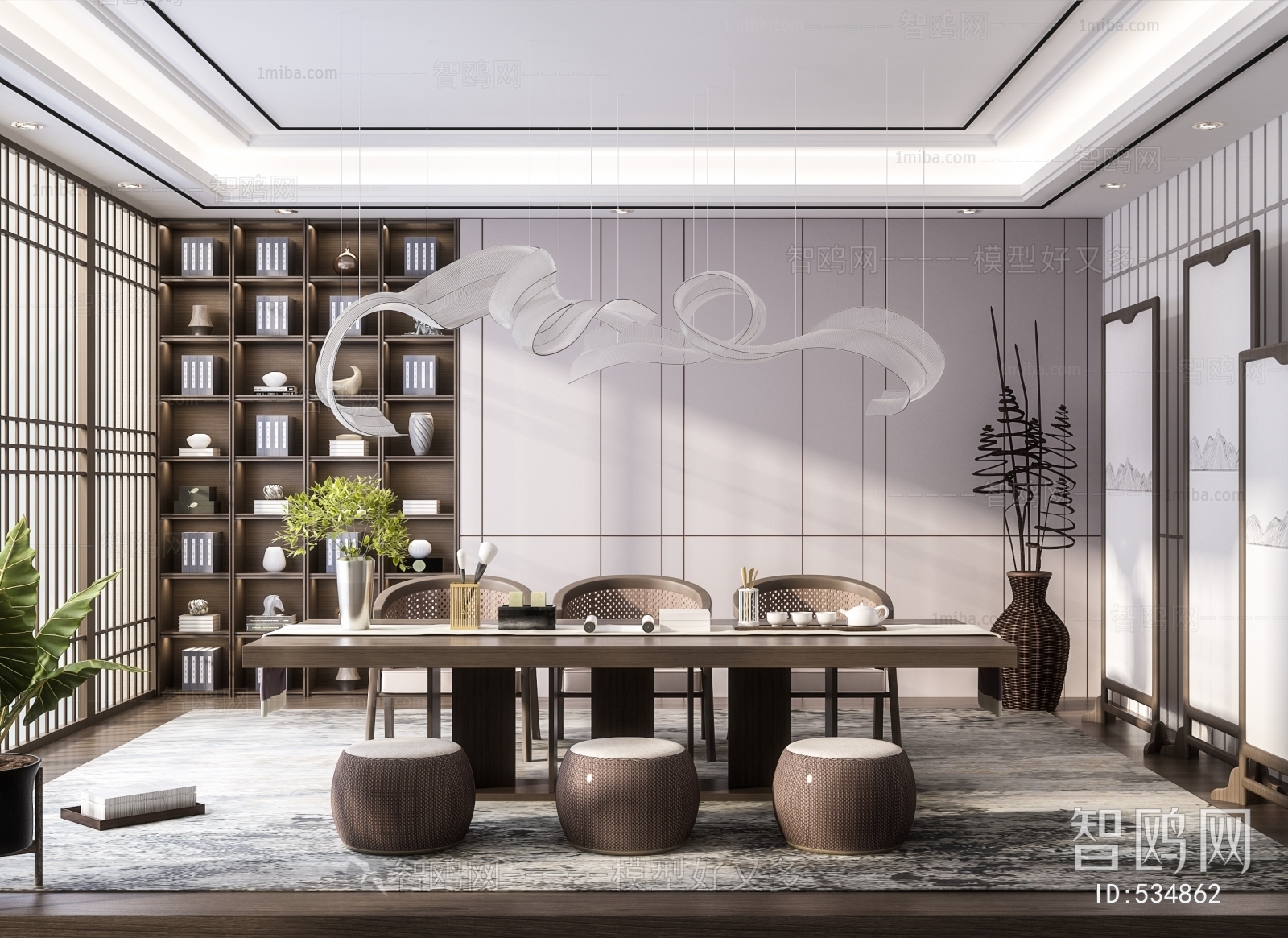 New Chinese Style Tea House