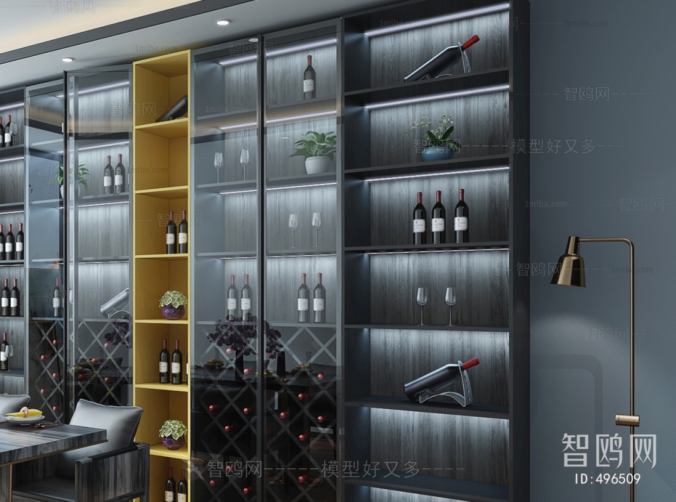 Modern Wine Cabinet