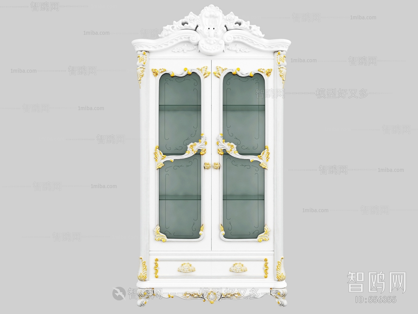 European Style Wine Cabinet