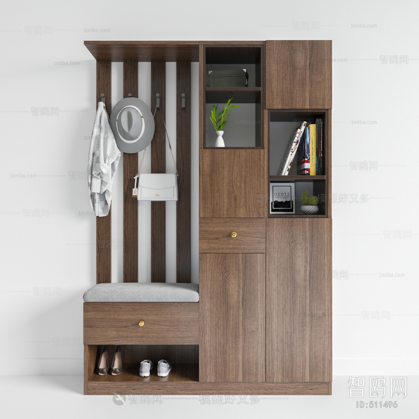 Modern Shoe Cabinet