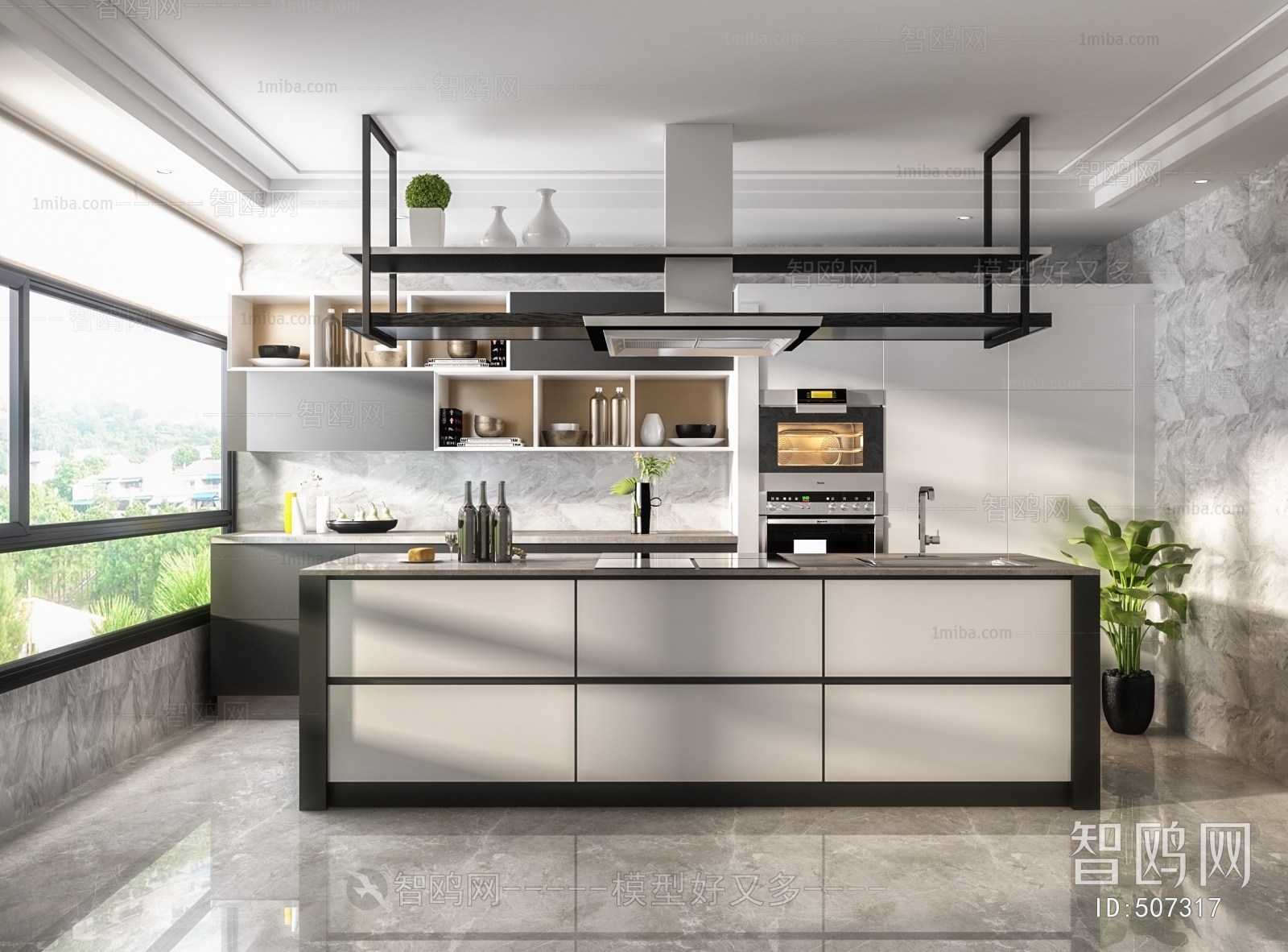 Modern The Kitchen