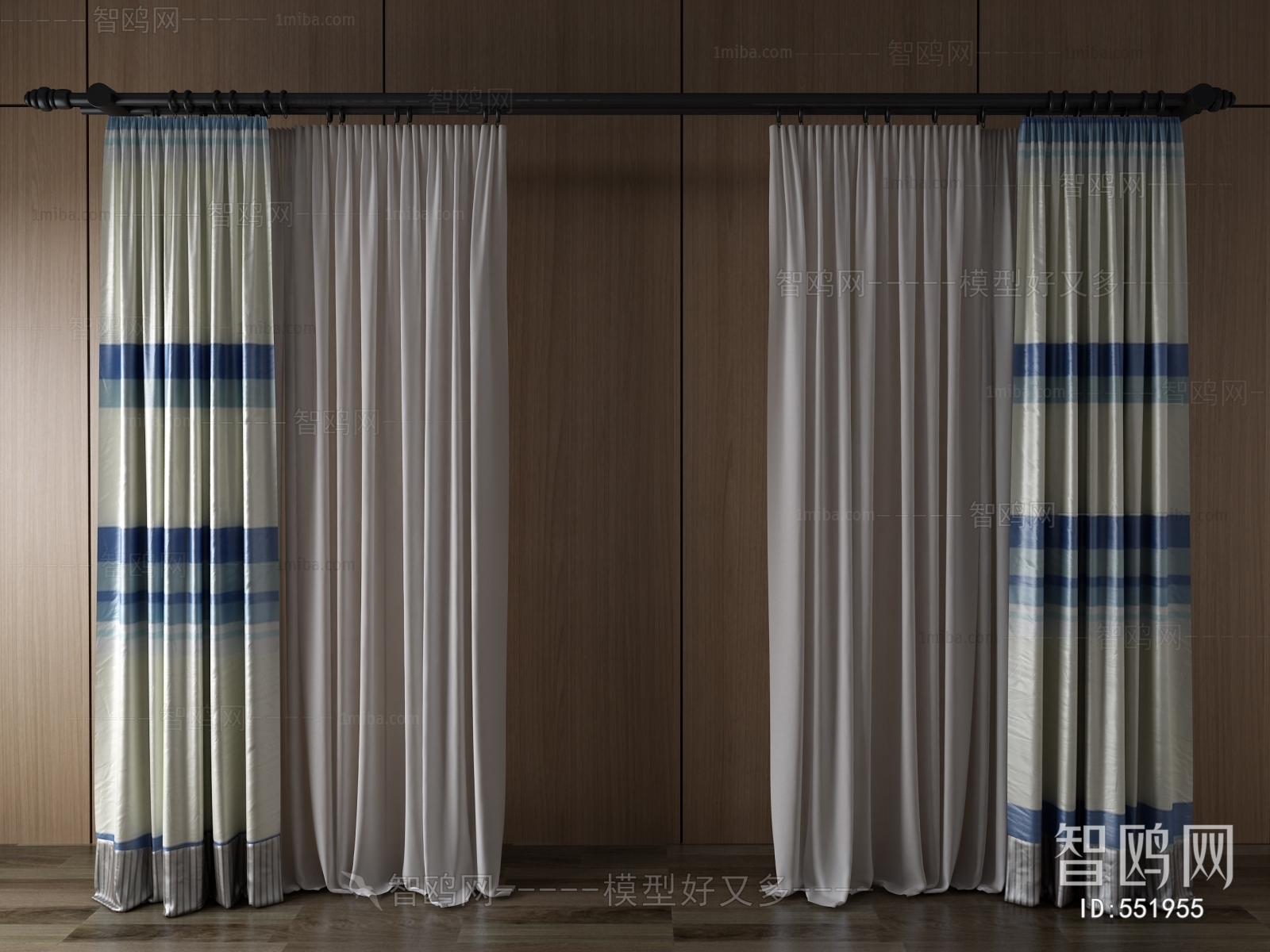 Modern The Curtain