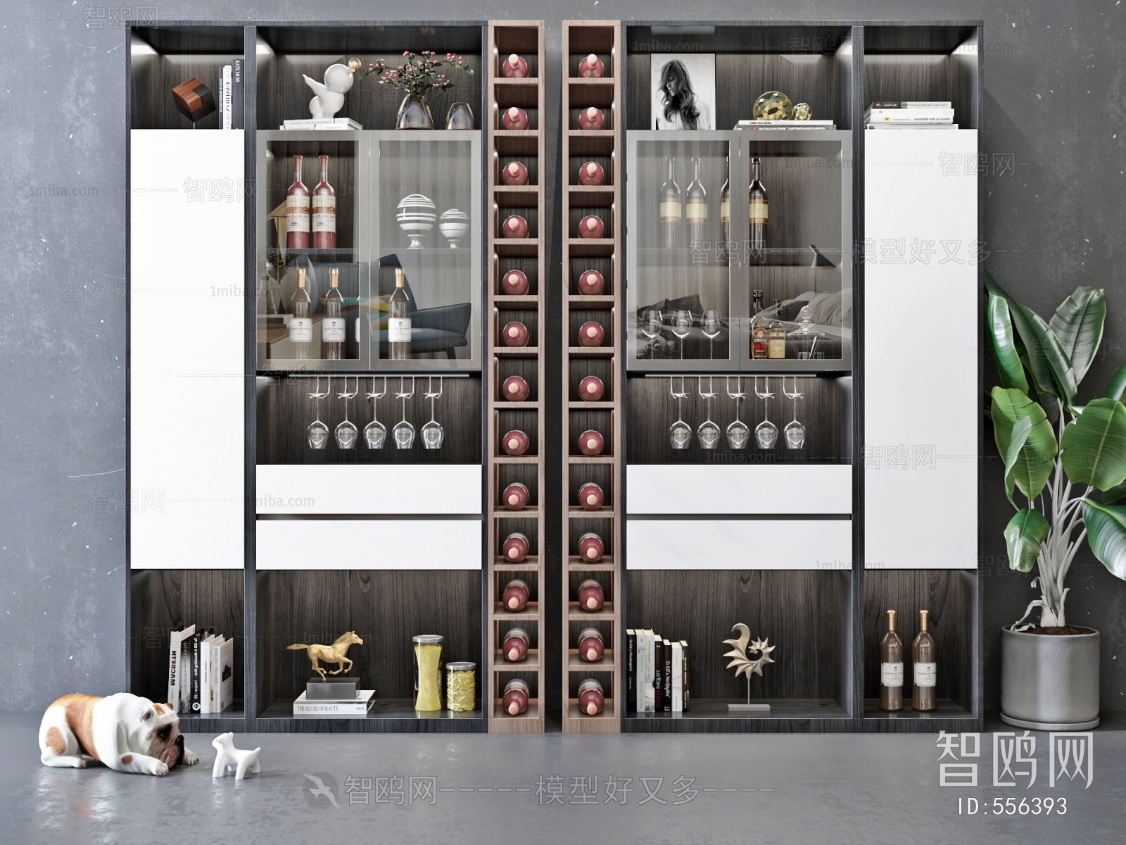 Modern Wine Cabinet