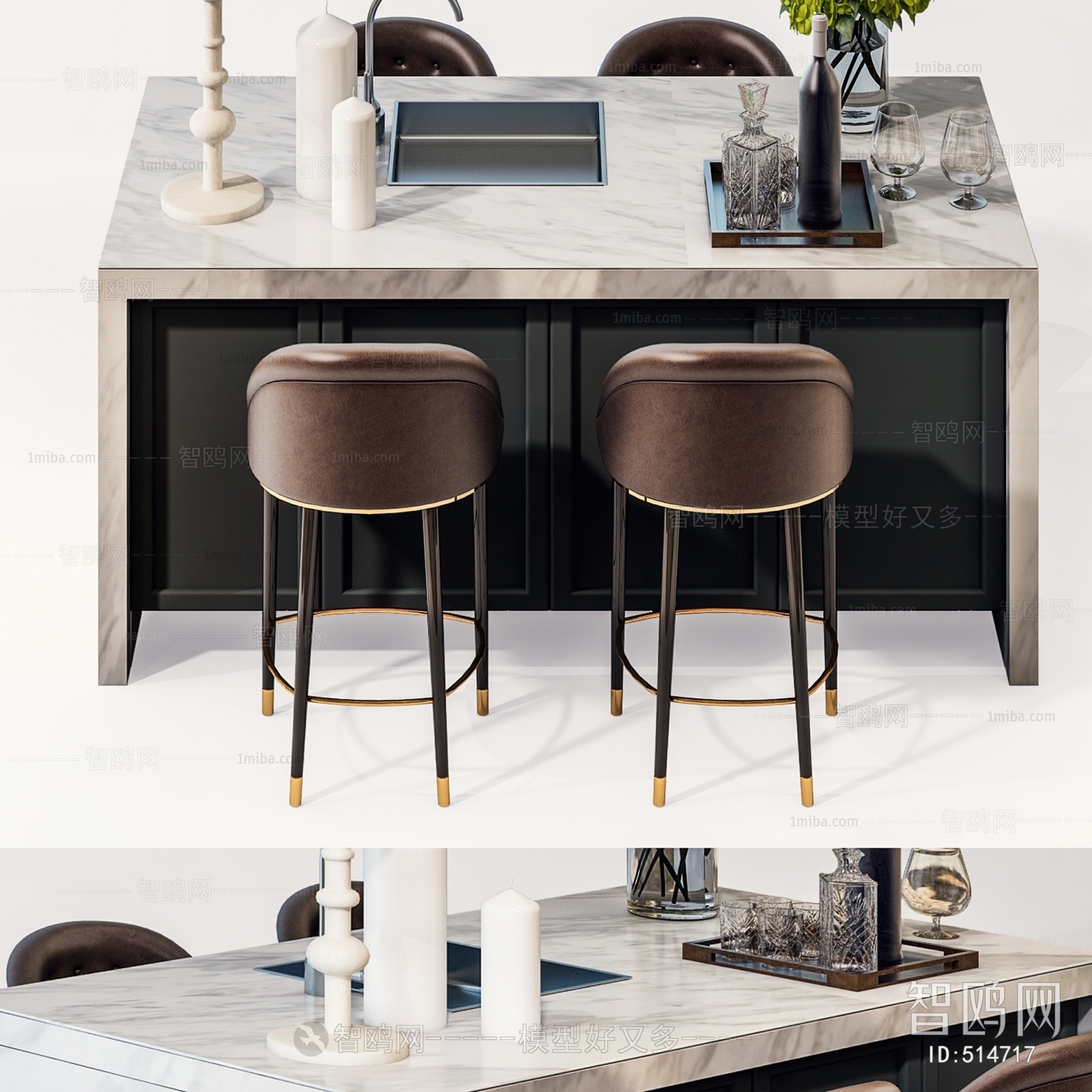 Modern Counter Bar