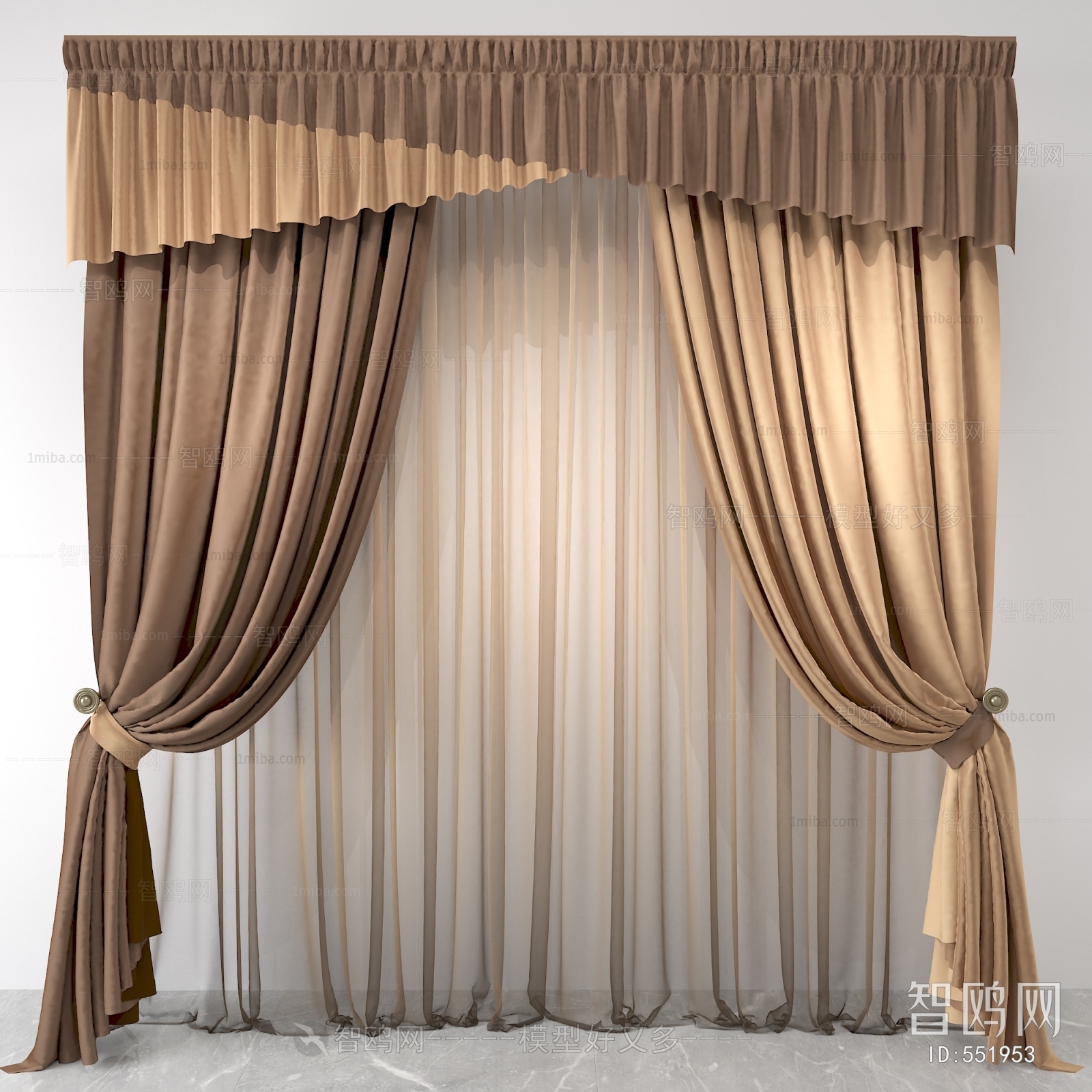 Modern The Curtain