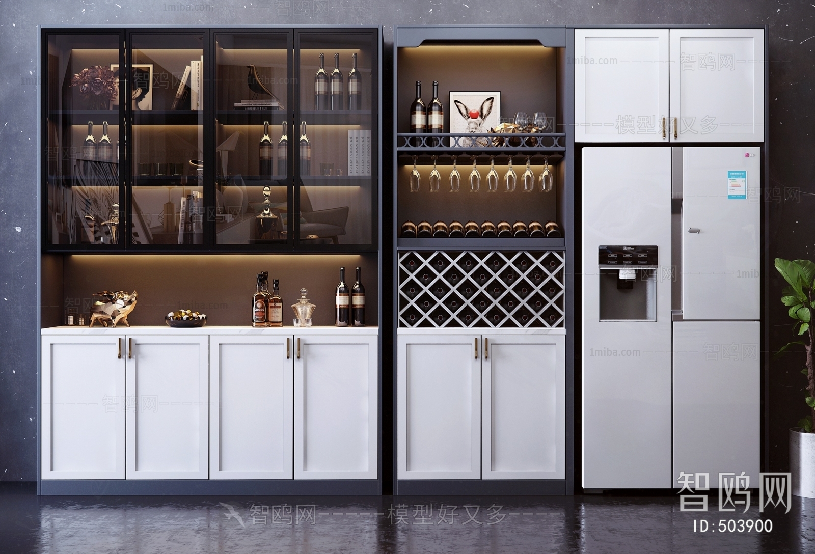 Modern Wine Cabinet