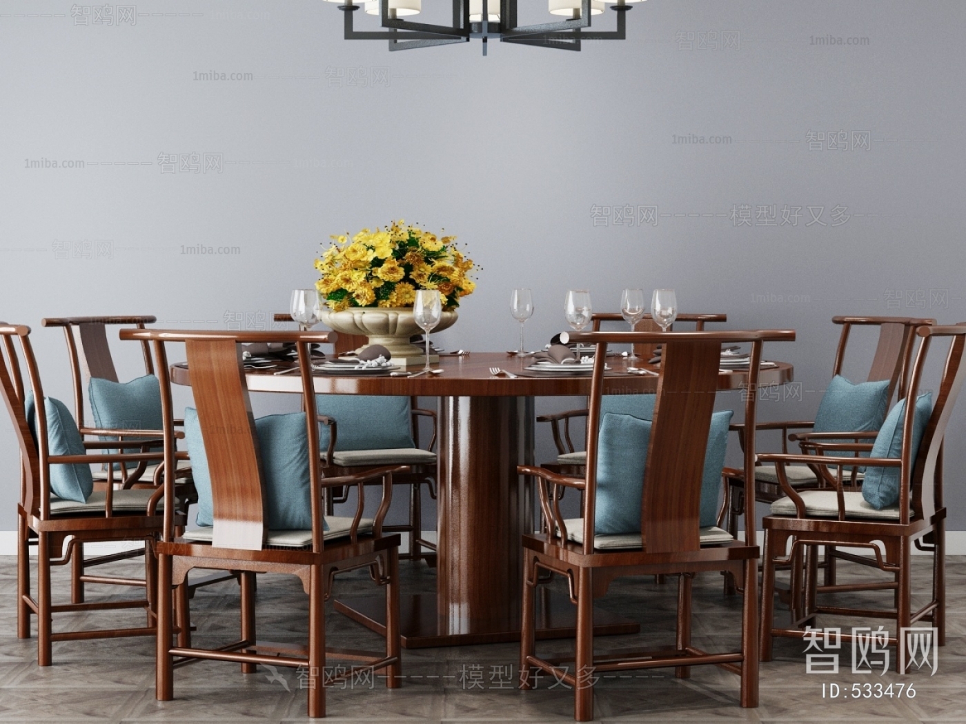 New Chinese Style Dining Table And Chairs