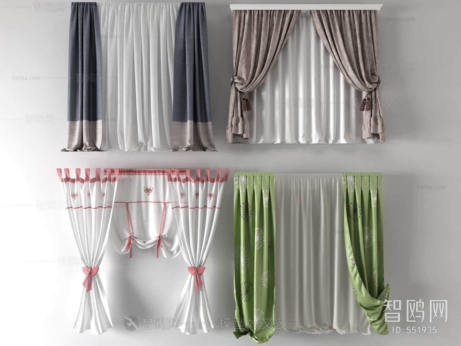 Modern The Curtain