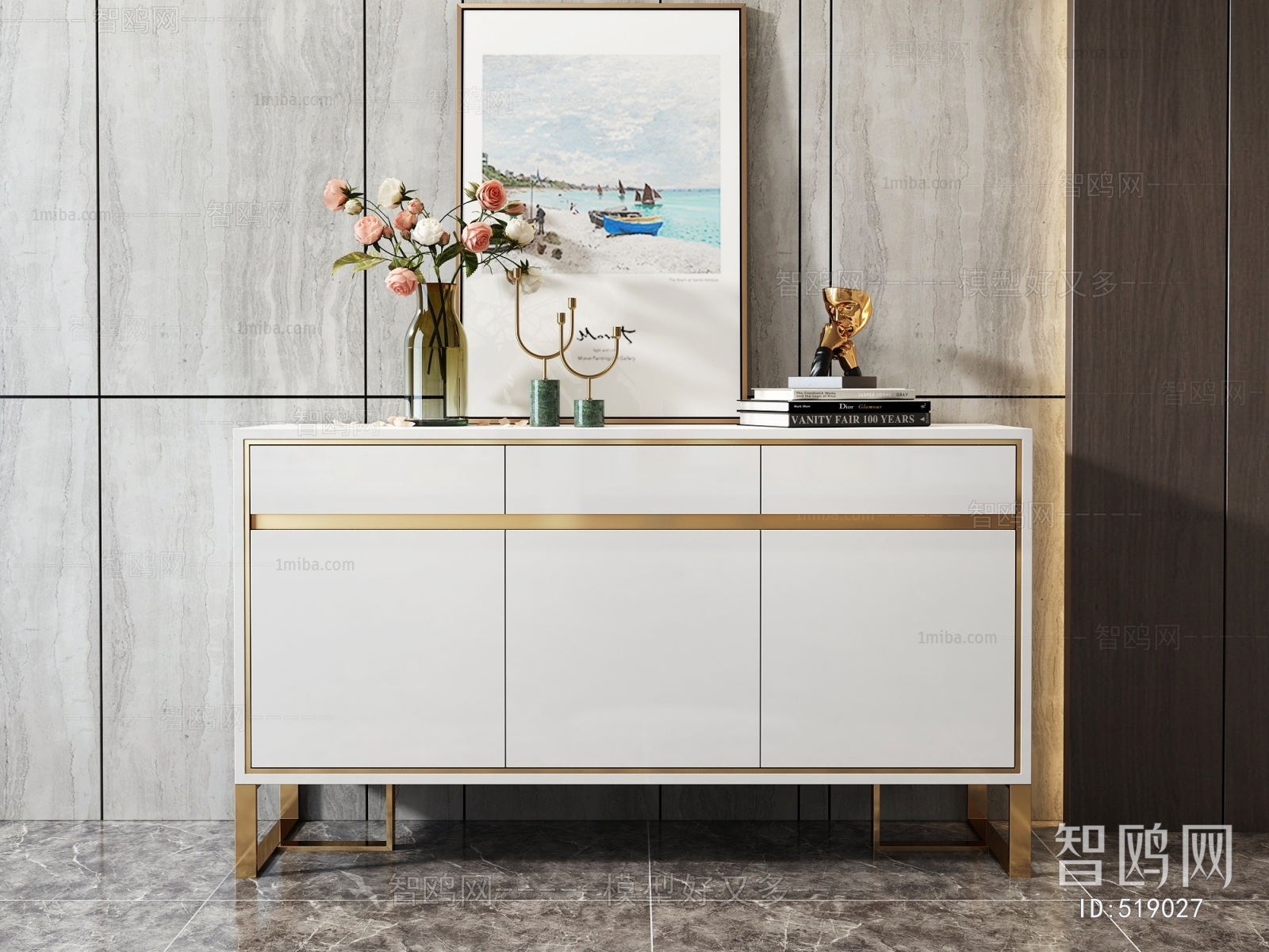 Modern Side Cabinet/Entrance Cabinet