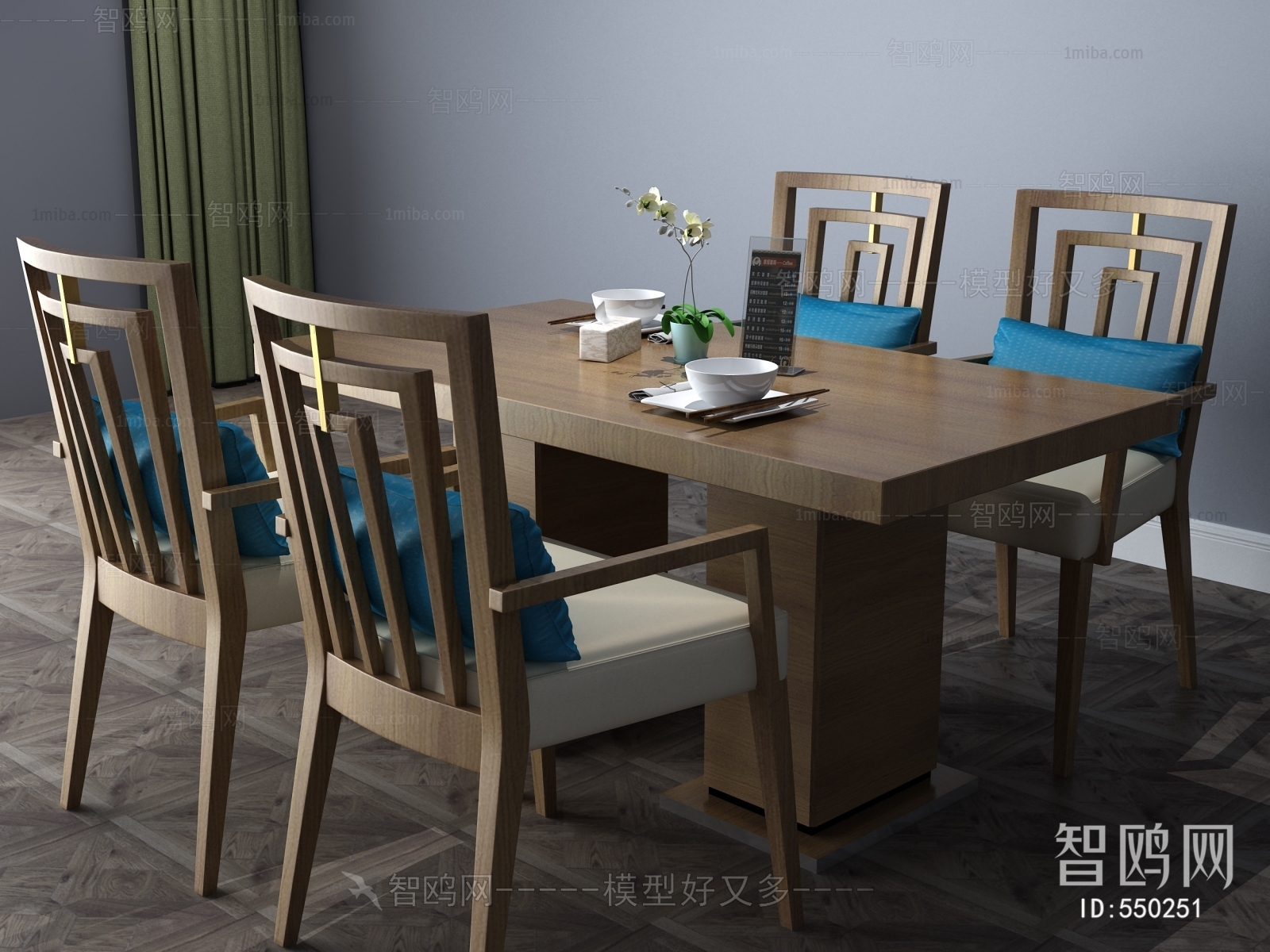 New Chinese Style Dining Table And Chairs