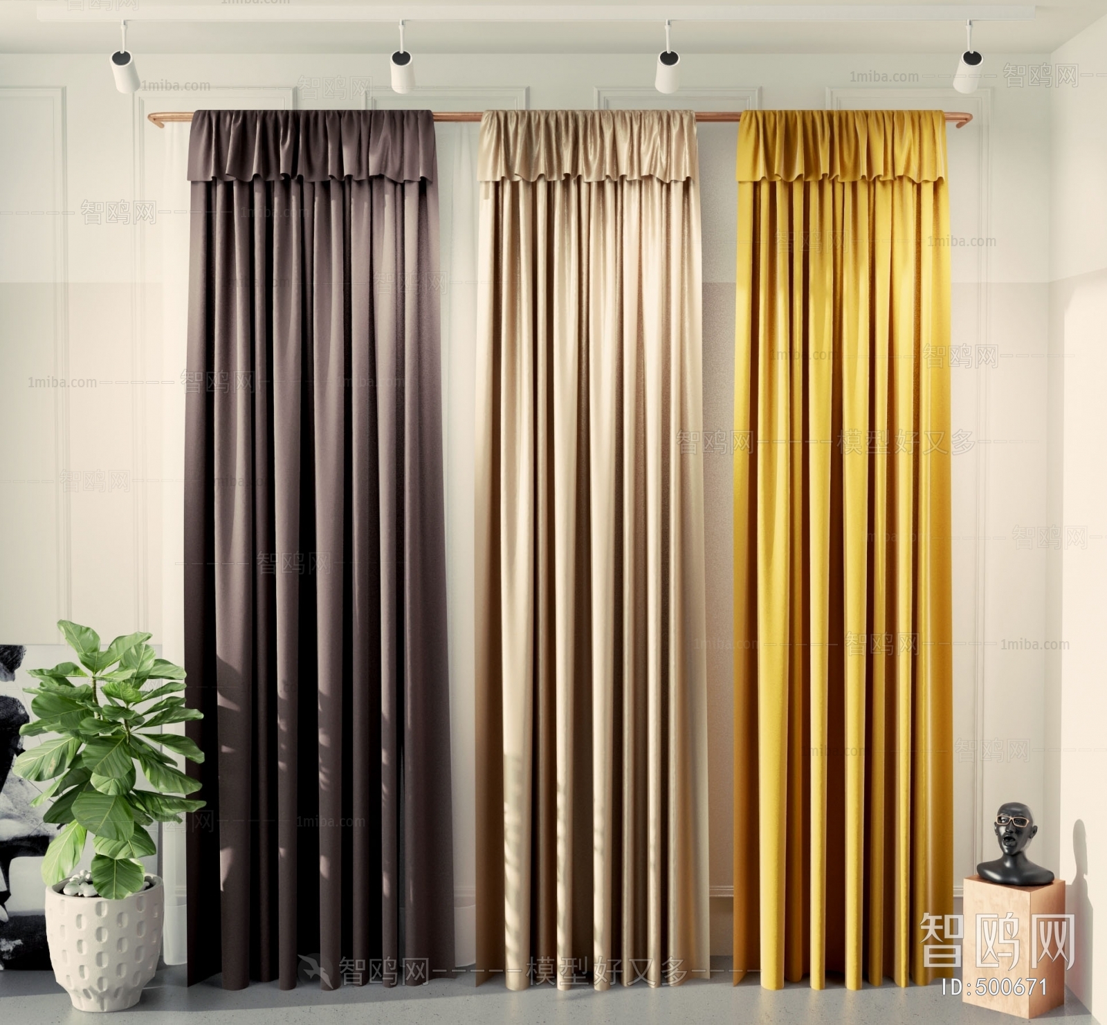 Modern The Curtain