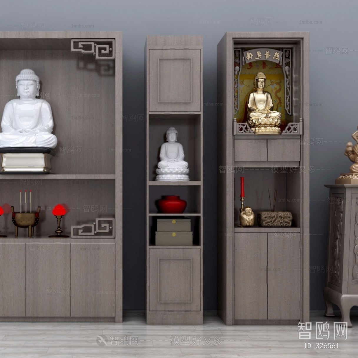 新中式实木佛龛神龛
