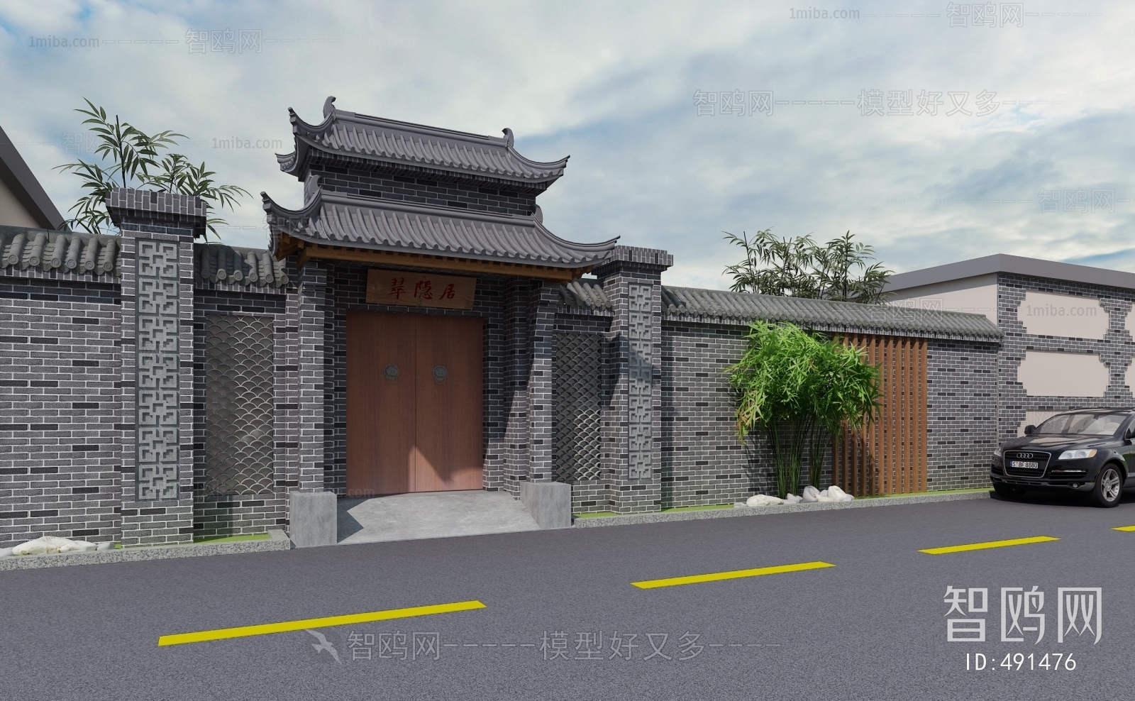 Chinese Style Facade Element