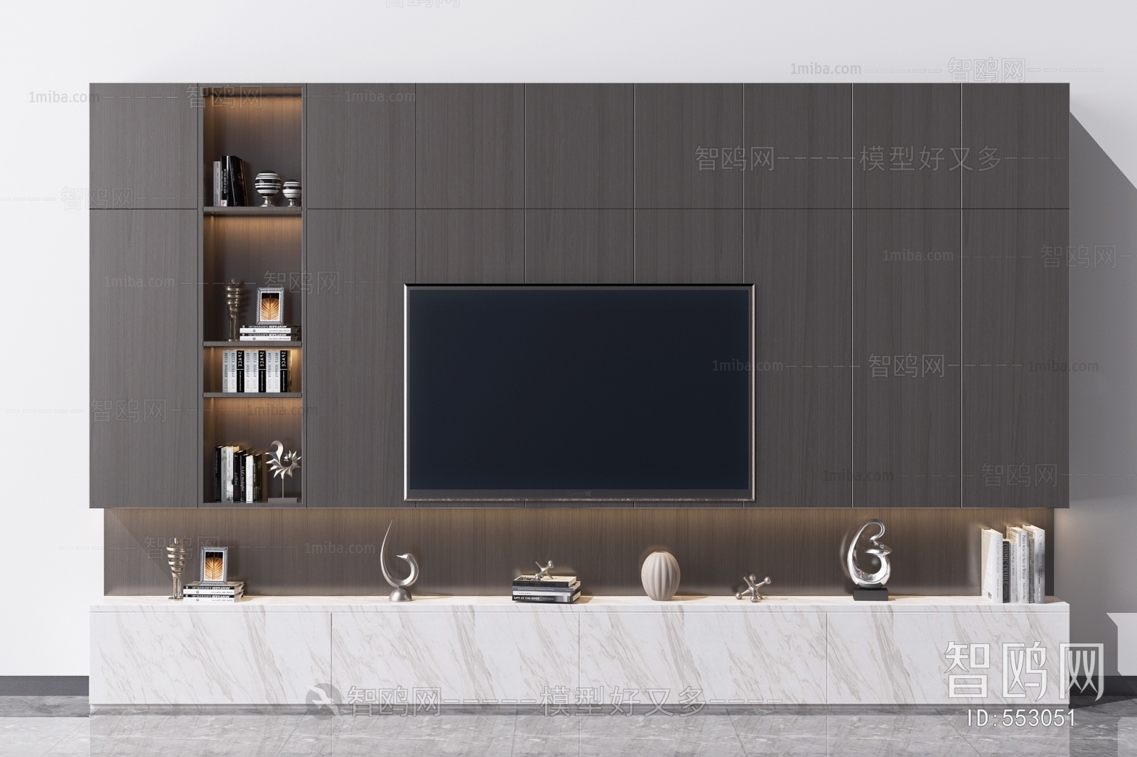 Nordic Style TV Wall