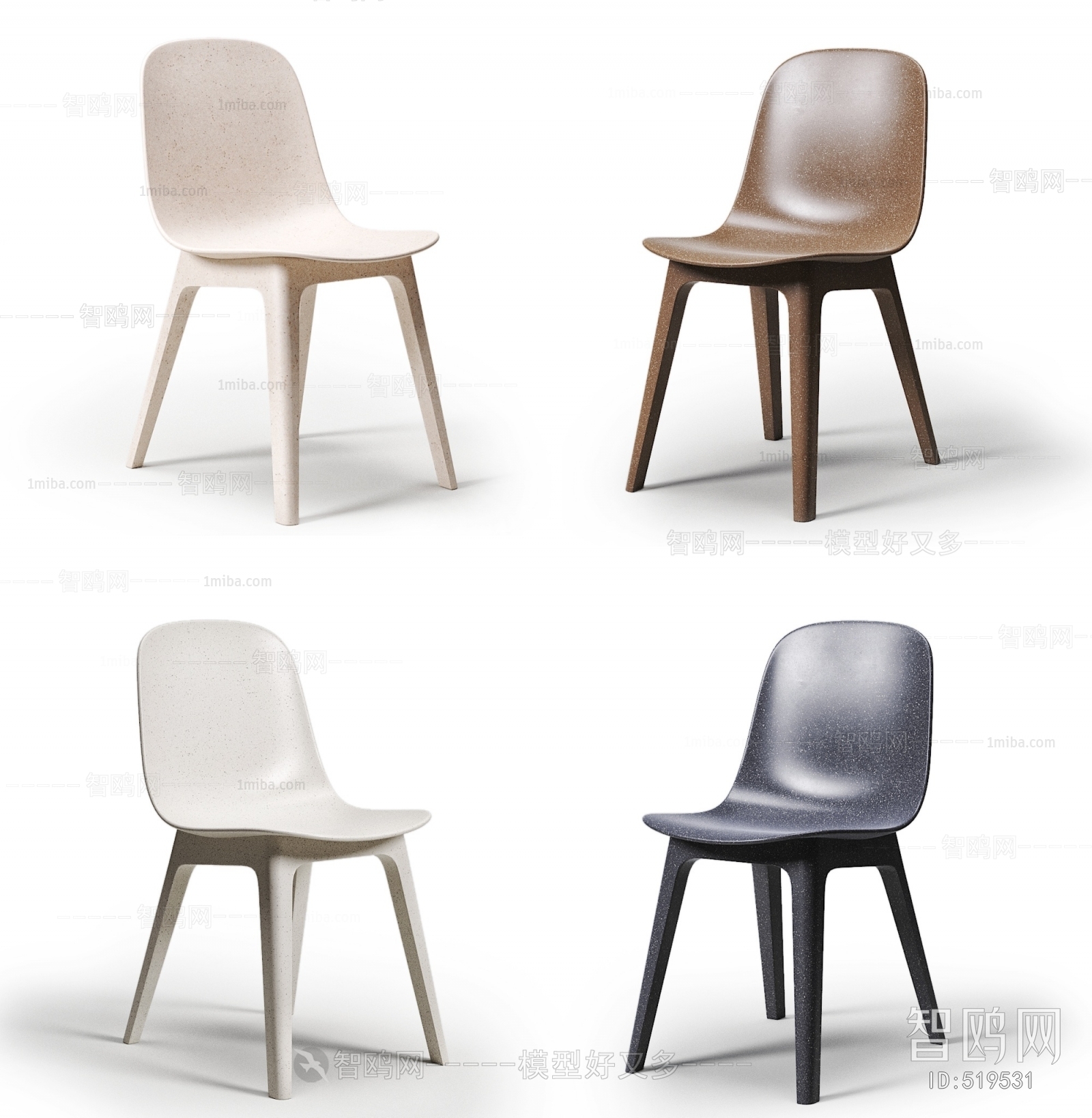 Nordic Style Single Chair