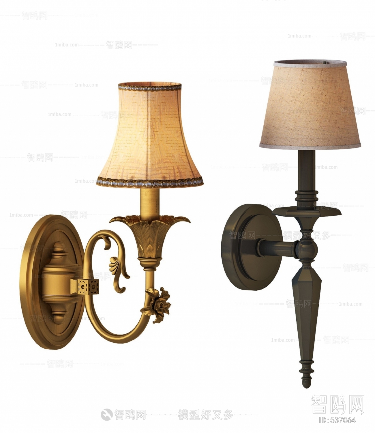 Simple European Style Wall Lamp