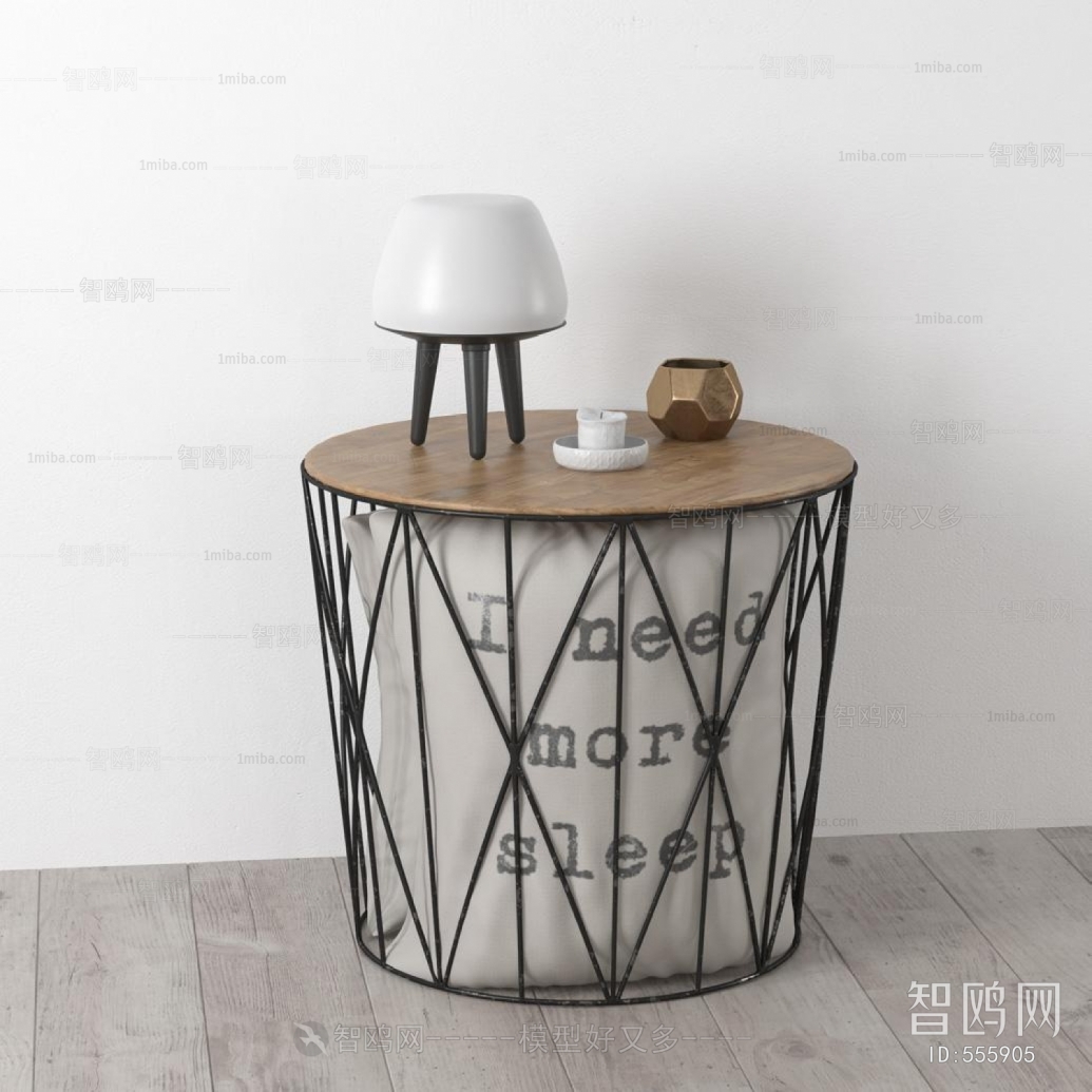 Industrial Style Side Table/corner Table