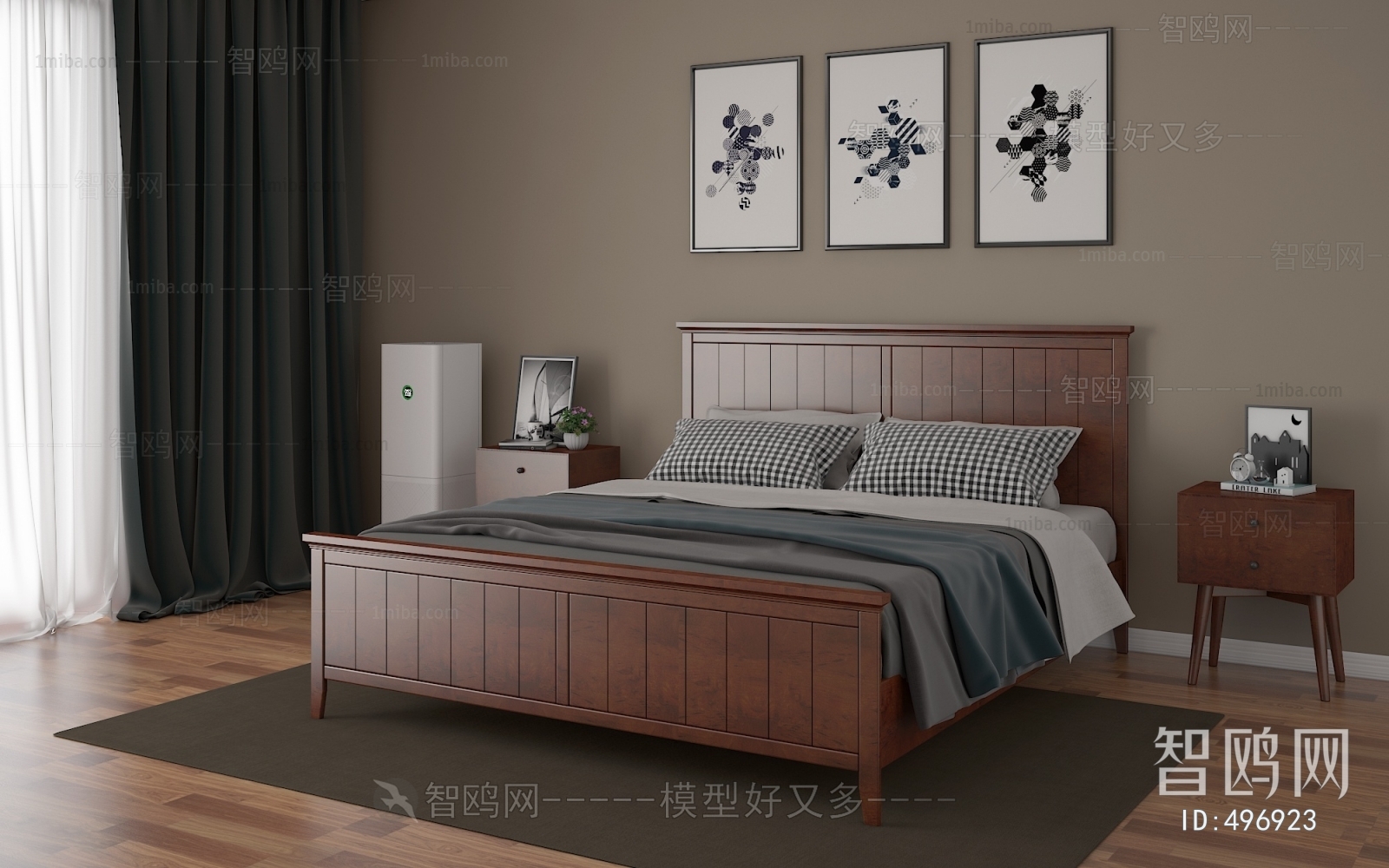 American Style Double Bed