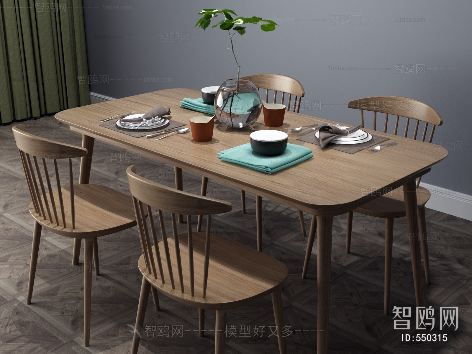 New Chinese Style Dining Table And Chairs