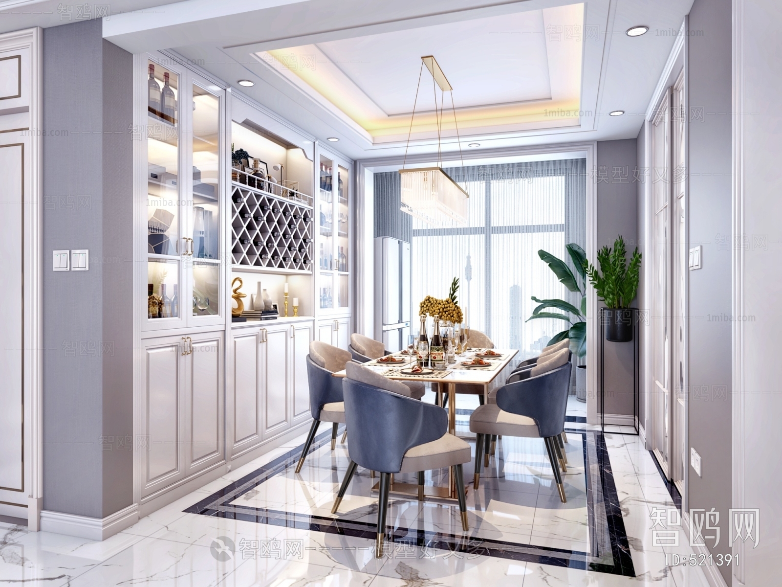 American Style Dining Room