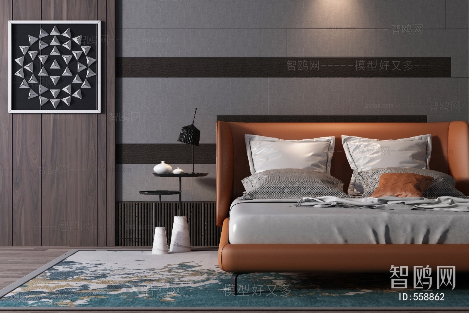 Modern Double Bed