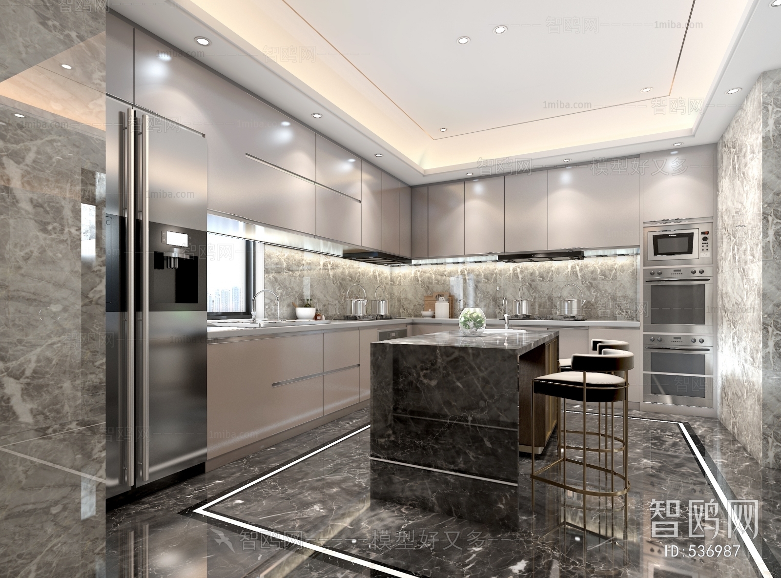 Modern The Kitchen