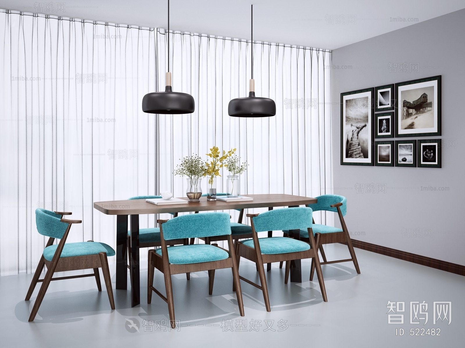 New Chinese Style Dining Table And Chairs