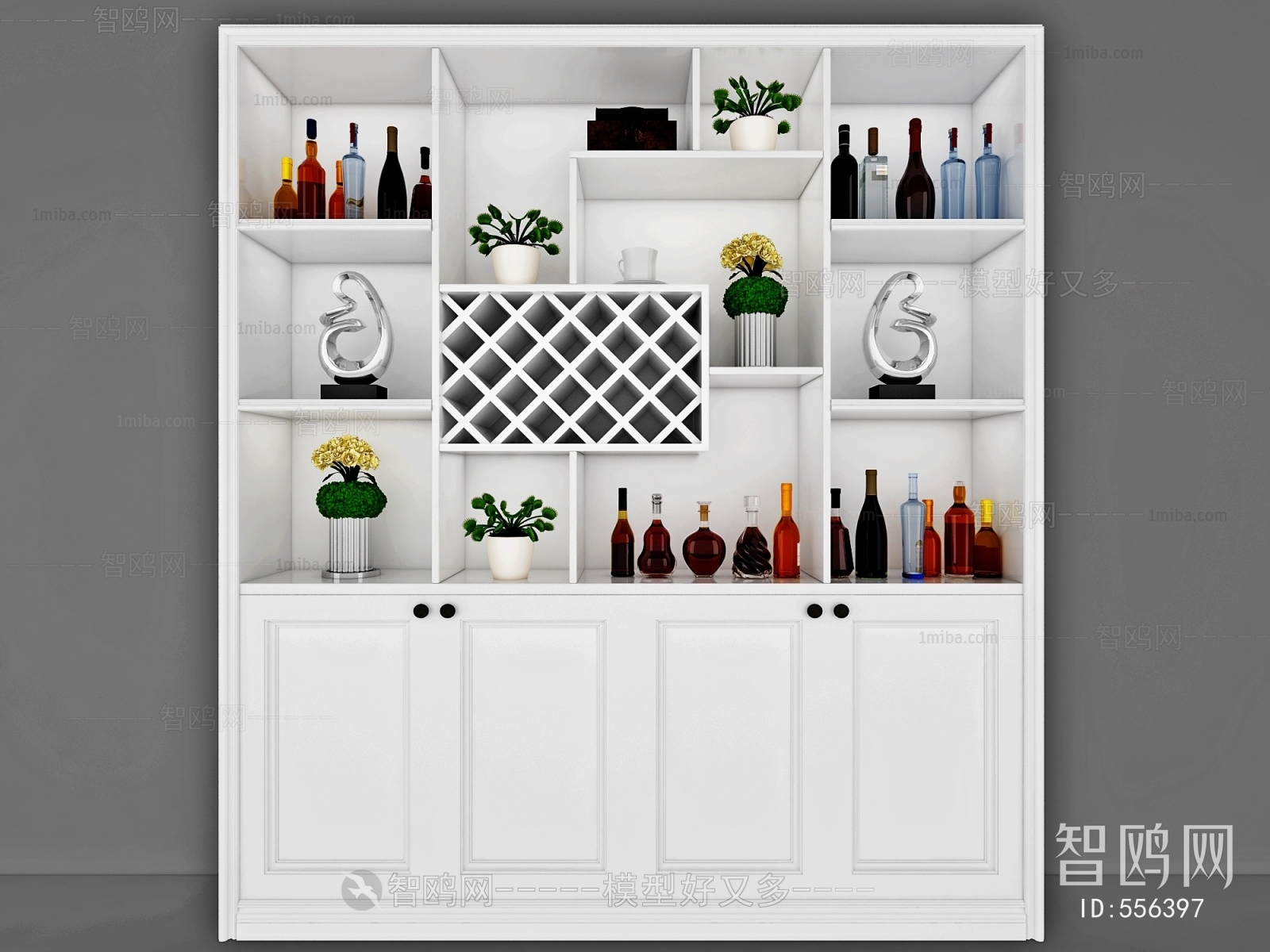 Modern Wine Cabinet