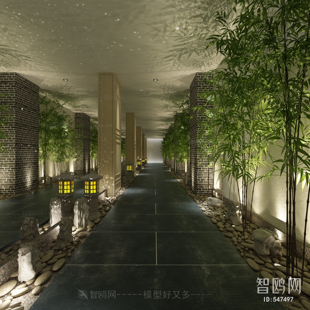 New Chinese Style Corridor