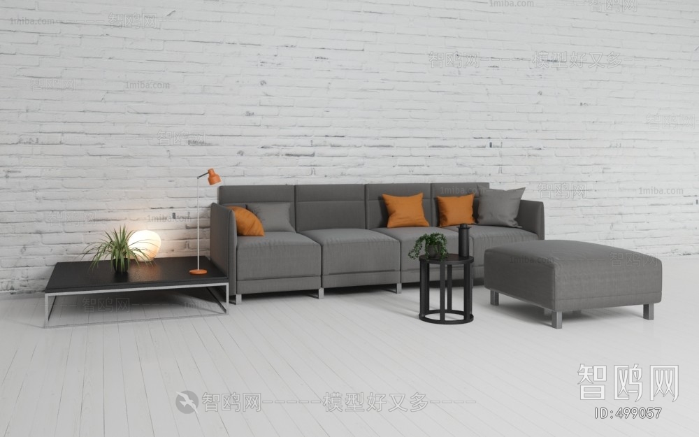 Modern Multi Person Sofa